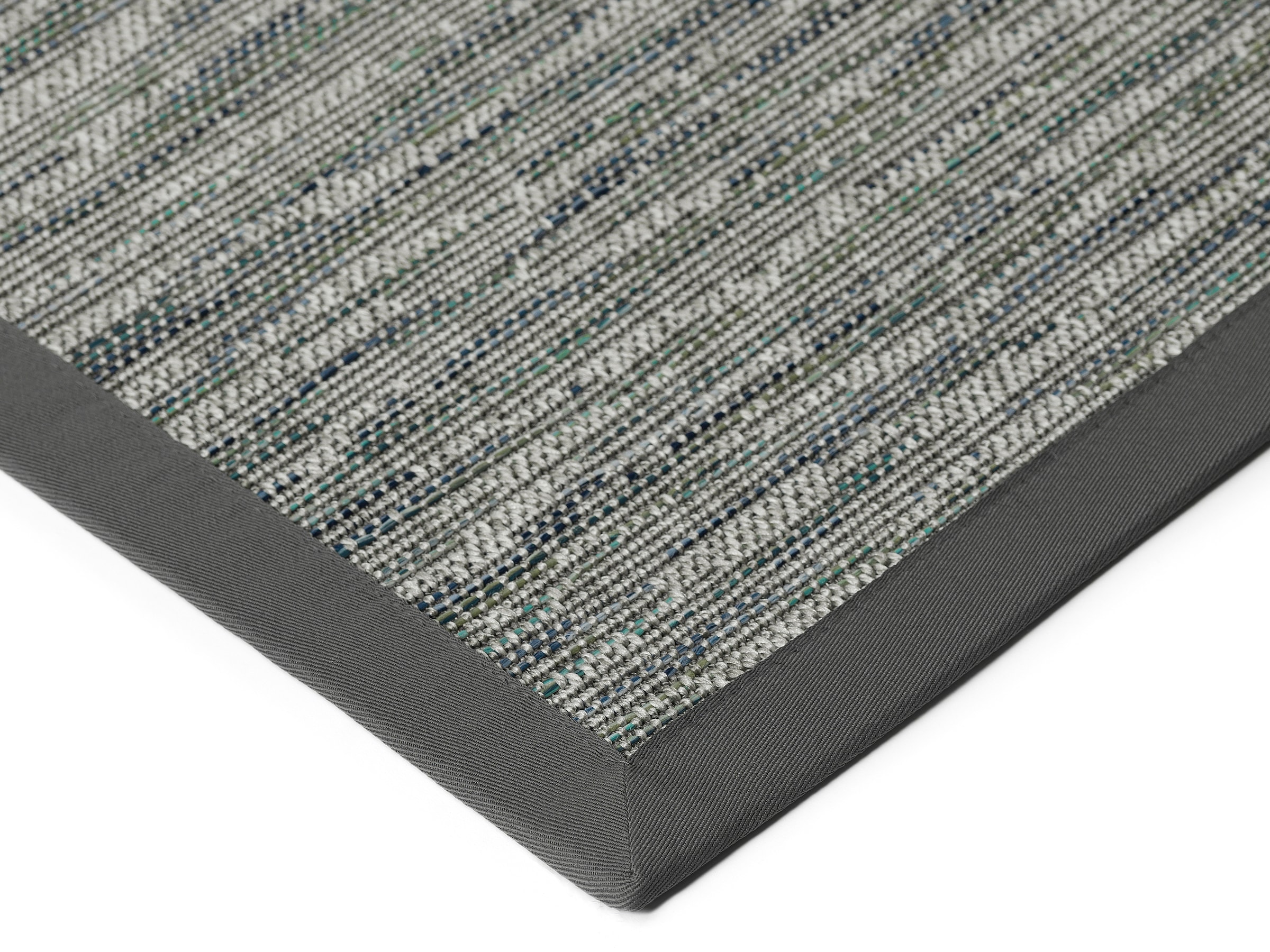 Dekowe Teppich »Basic S2 Multi«, rechteckig, 10 mm Höhe, meliert, Sisaloptik, mit Bordüre, In- und Outdoor geeignet