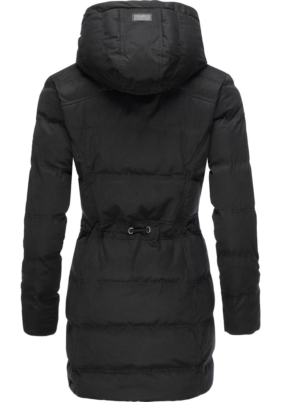 Ragwear Winterjacke »Ashani Puffy«, mit Kapuze, stylischer Winterparka mit gefütterter Kapuze