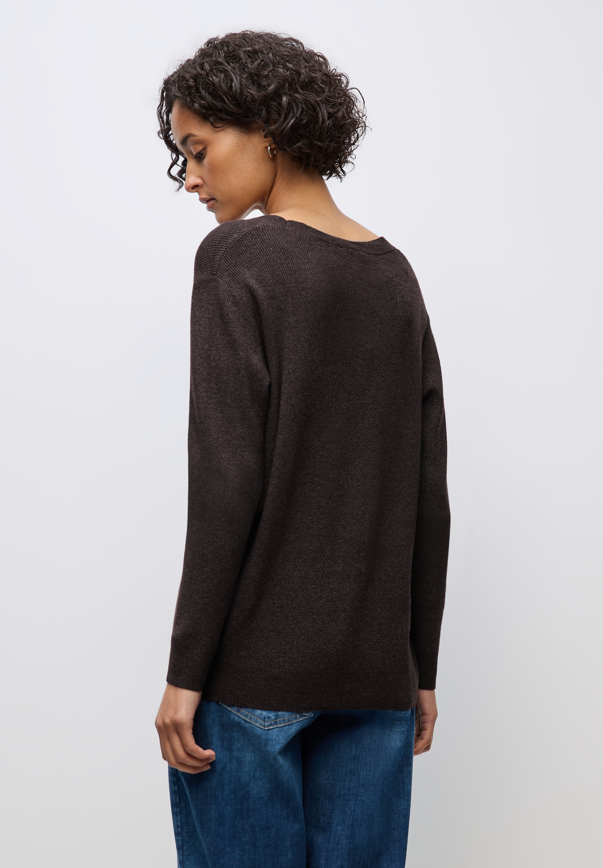 STREET ONE Strickpullover, aus softem Materialmix günstig online kaufen