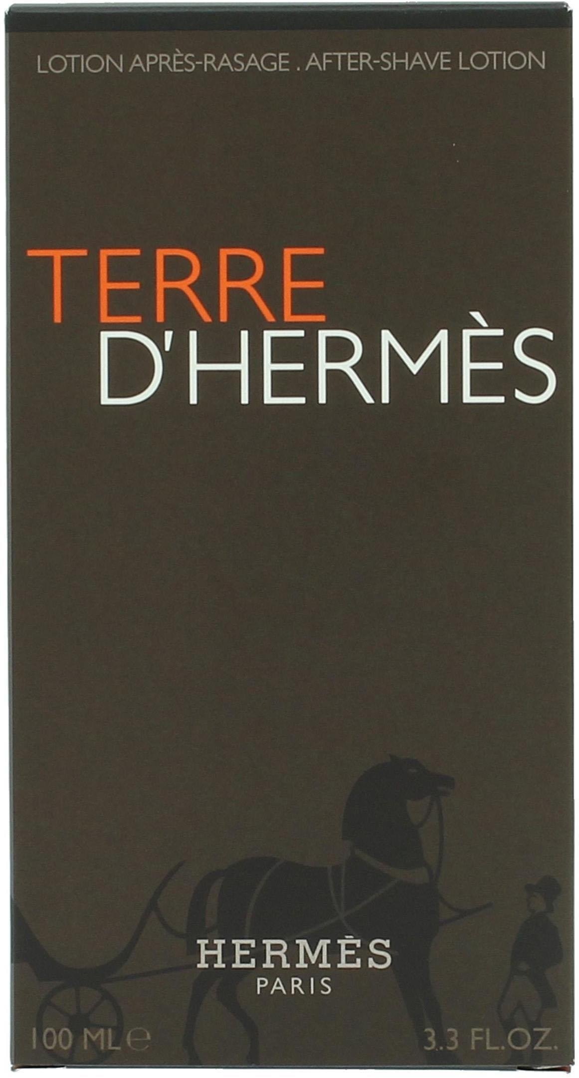 HERMÈS After-Shave »Terre d'Hermès«, Holziger Herrenduft mit Grapefruit, Pfeffer und Patschouli.