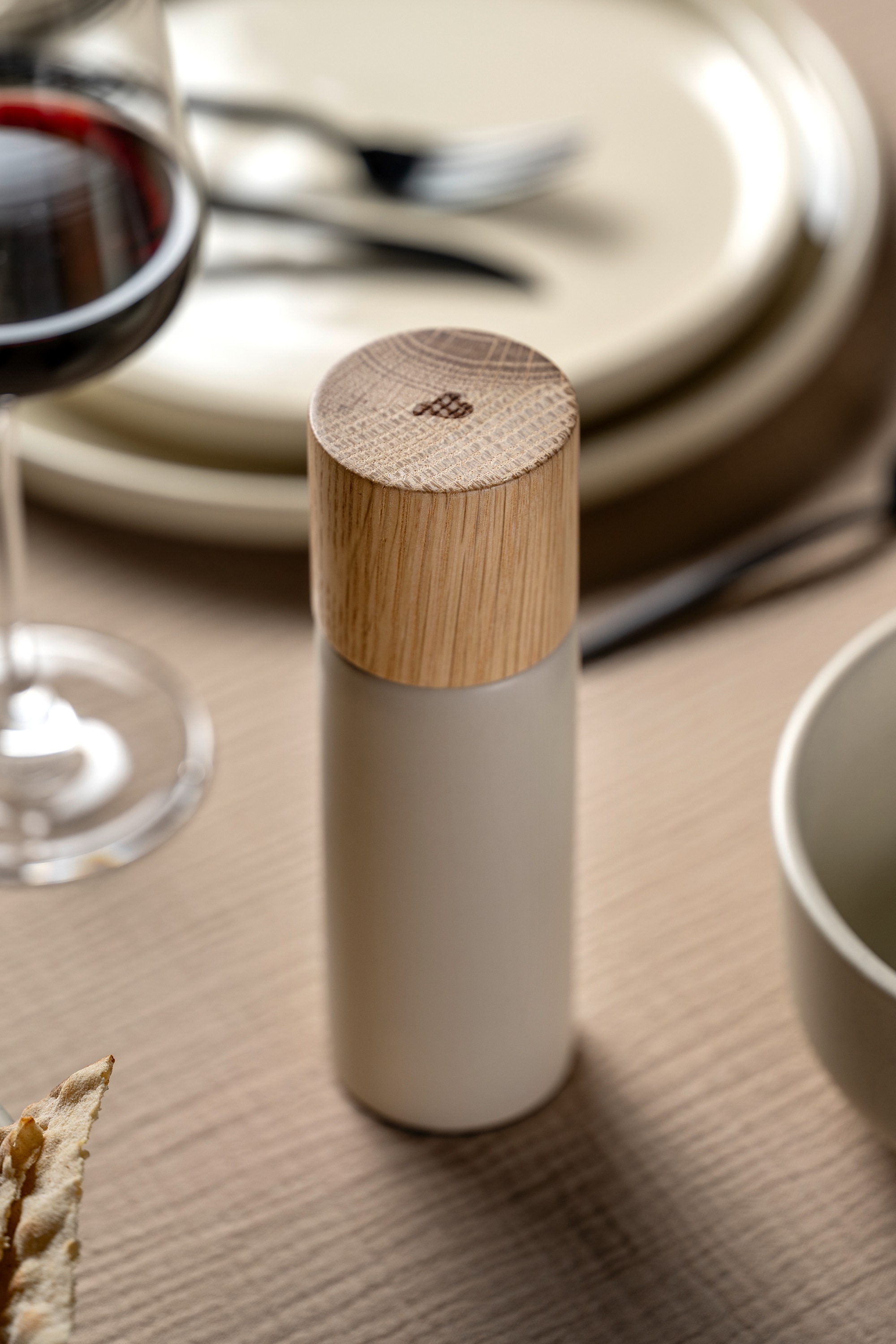 LEONARDO Gewürzmühle "ROMA, Mühle, Höhe ca. 17 cm, beige" mit Keramikmahlwe günstig online kaufen