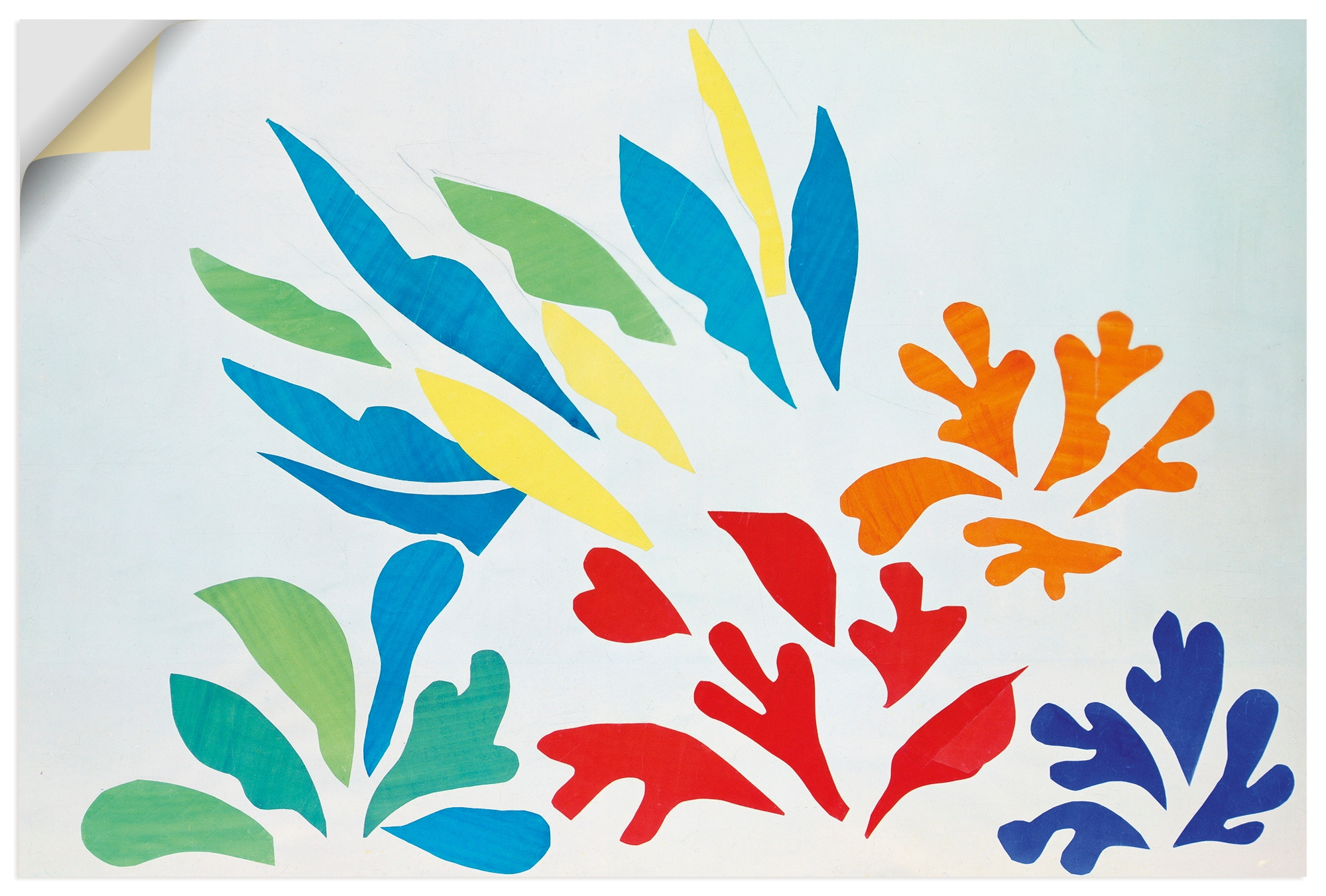 Artland Wandbild "Acanthes Nr.30." Gegenstandslos 1 Stk. tlg. als Alubild, Leinwandbild, Poster, Wandaufkleber in verschied. Größen