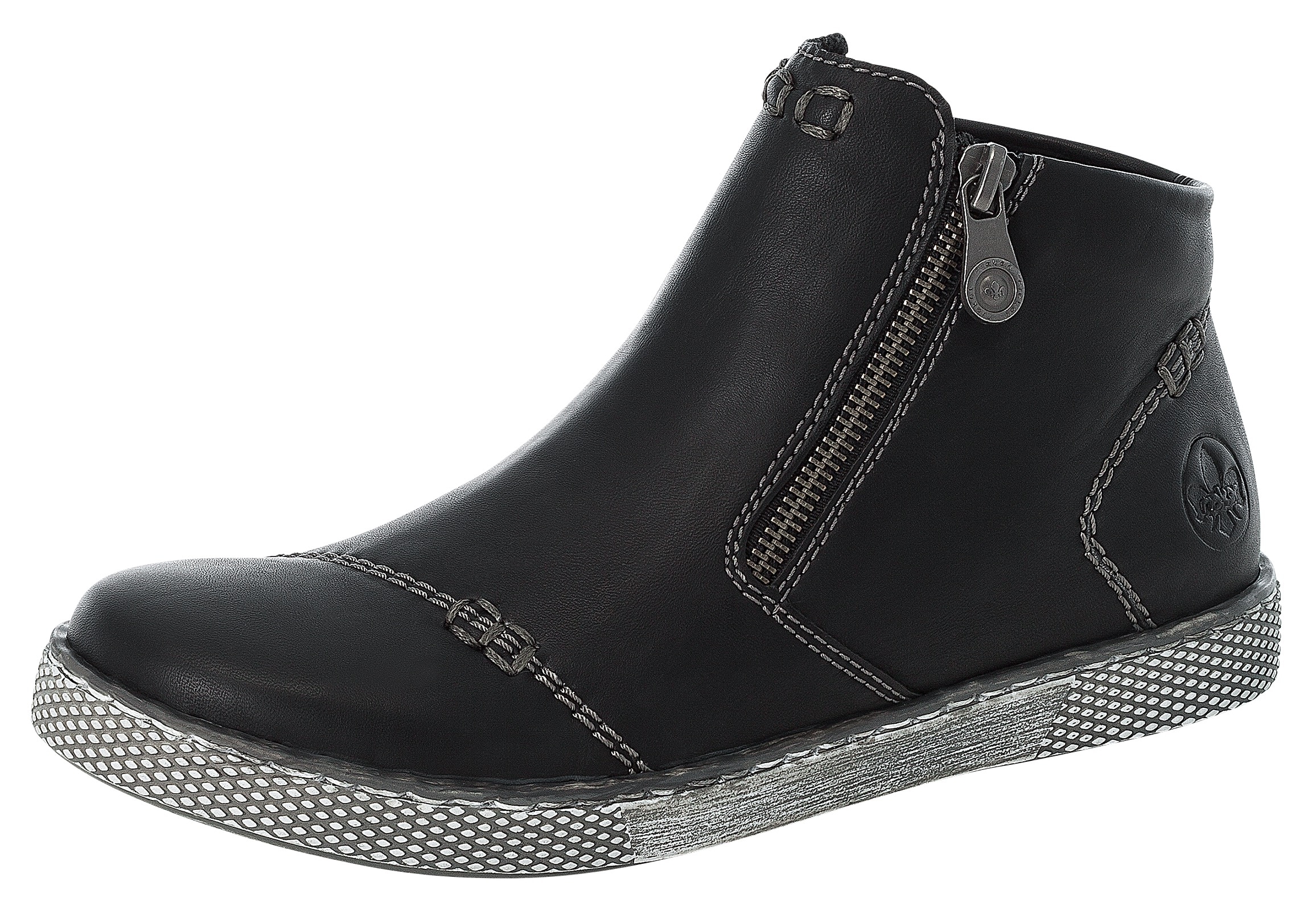 Rieker Schlupfboots su Reißverschluss