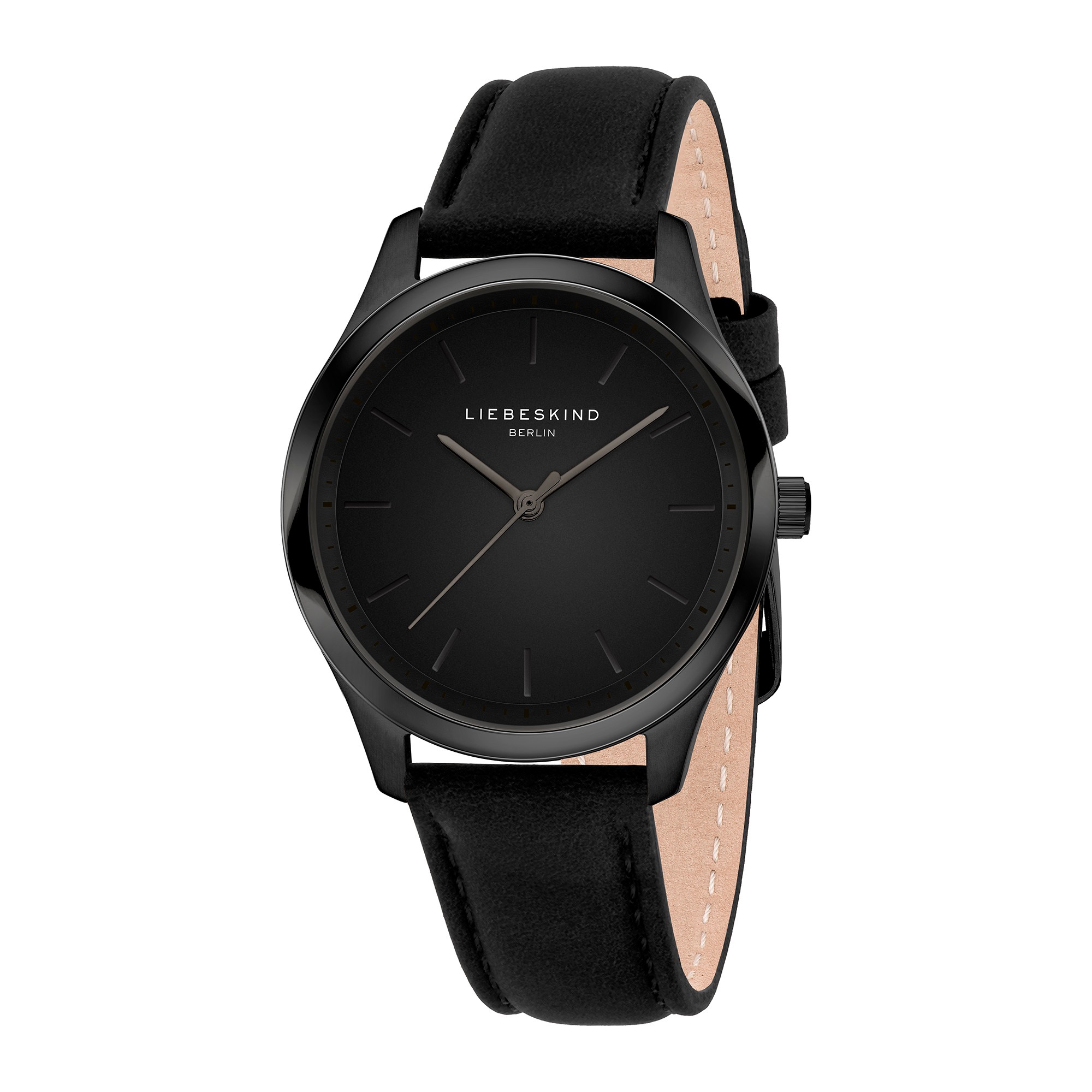 Liebeskind Berlin Quarzuhr »Basic Staples«, Armbanduhr, Damenuhr, Lederarmband, analog