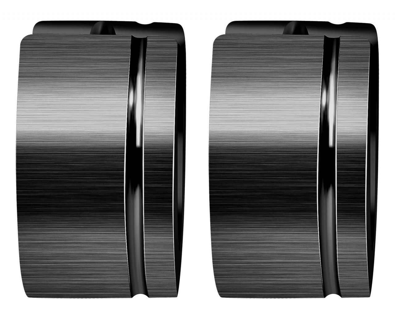 Adelia´s Paar Creolen »Neuheit 2025 - Damen Creolen aus poliertem Edelstahl Ø 9 mm«