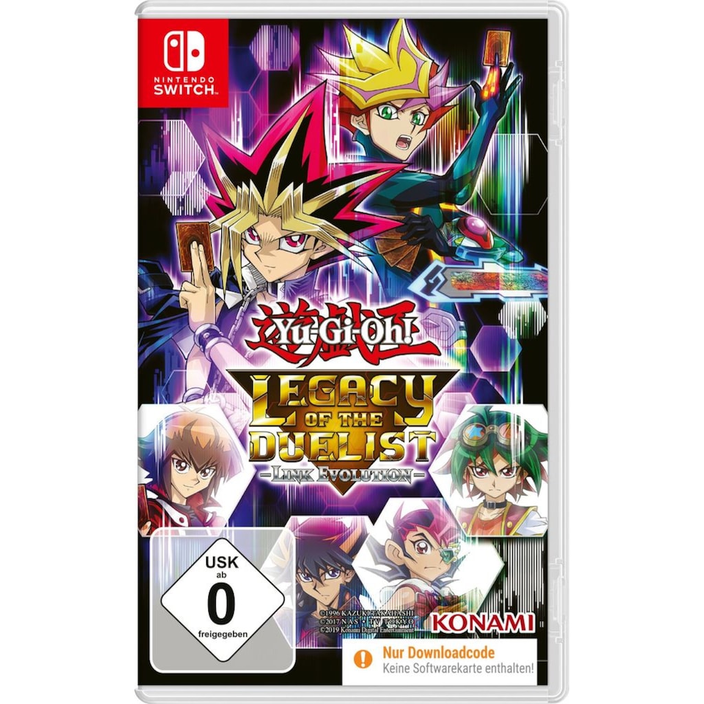 Konami Spielesoftware »Yu-Gi-Oh! Legacy Of The Duelist (Downloadcode in einer Box)«, Nintendo Switch