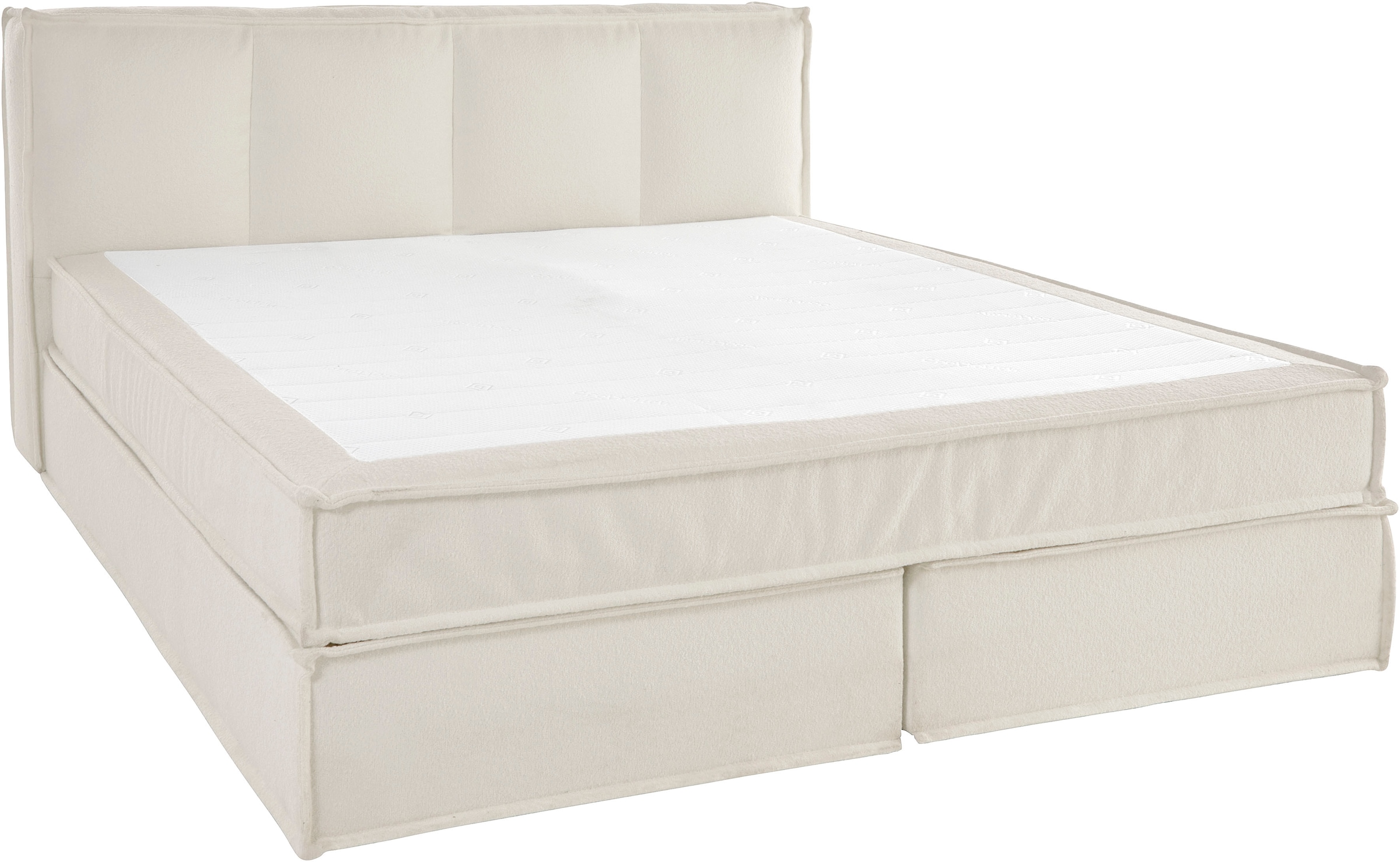 LeGer Home by Lena Gercke Boxspringbett »Addyson«, (Härtegrade H2, H3 und H4 wählbar), Boxspringbett inkl. Topper, 2 Matratzen