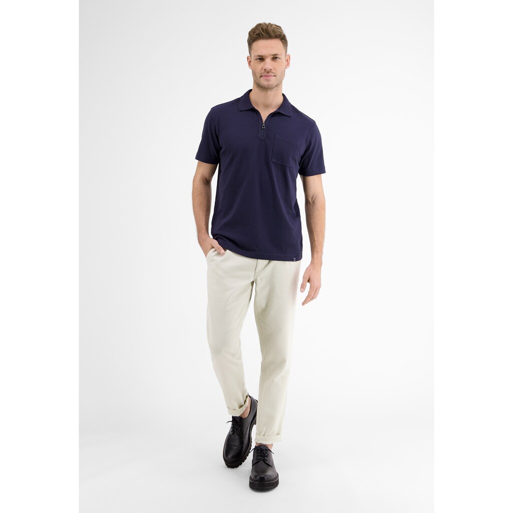 LERROS Poloshirt »LERROS Poloshirt mit Zip-Kragen«