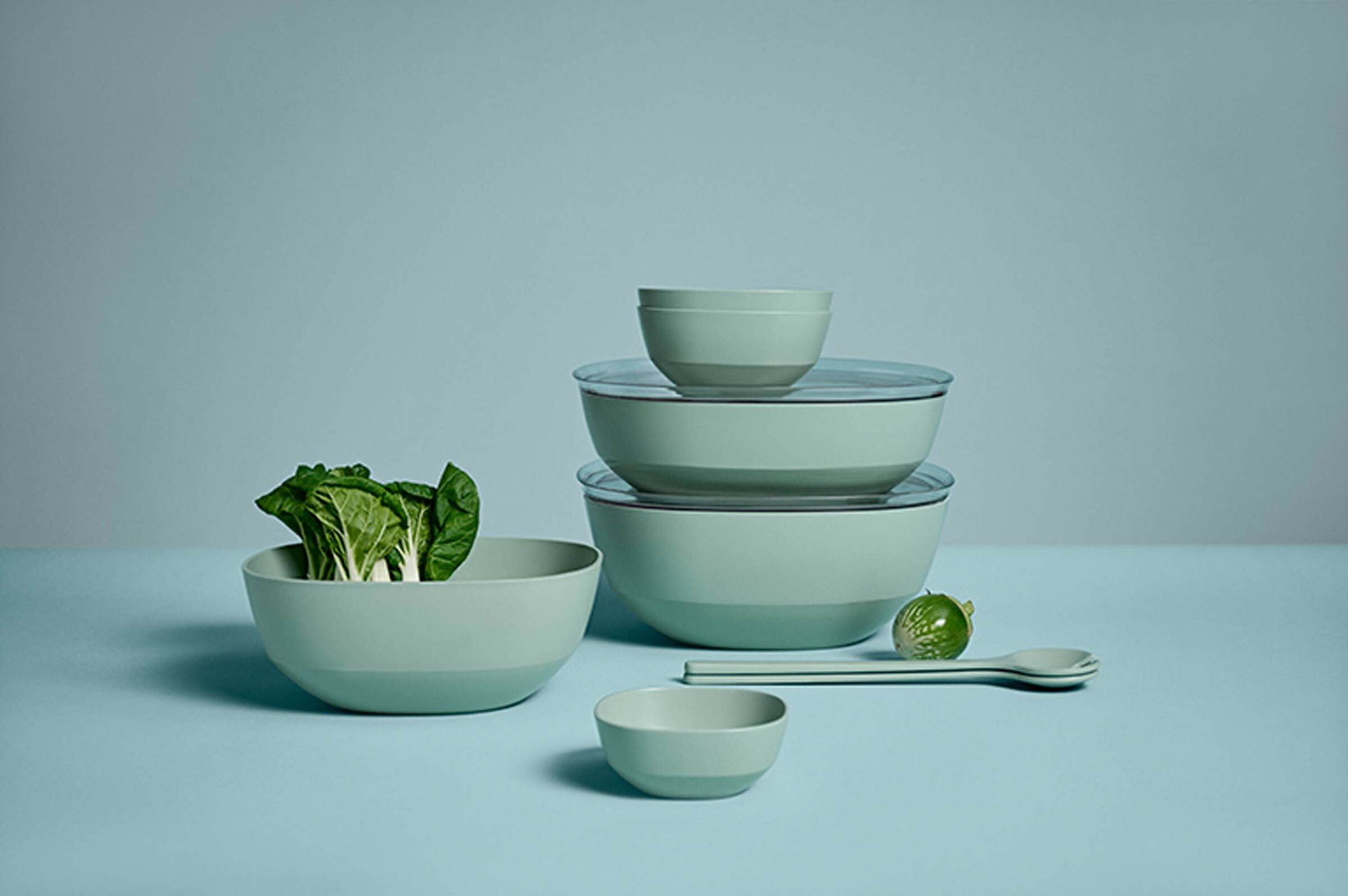 Mepal Silueta Serving Bowl Nordic Sage 5000 ml 4