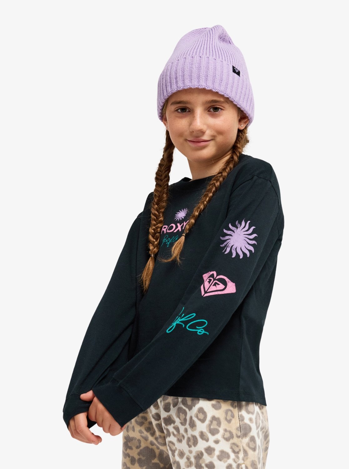 Roxy Sweatshirt "ORCHIDREGULAR LS", aus Baumwolle, in den Größen 10, 12, 14 und 16