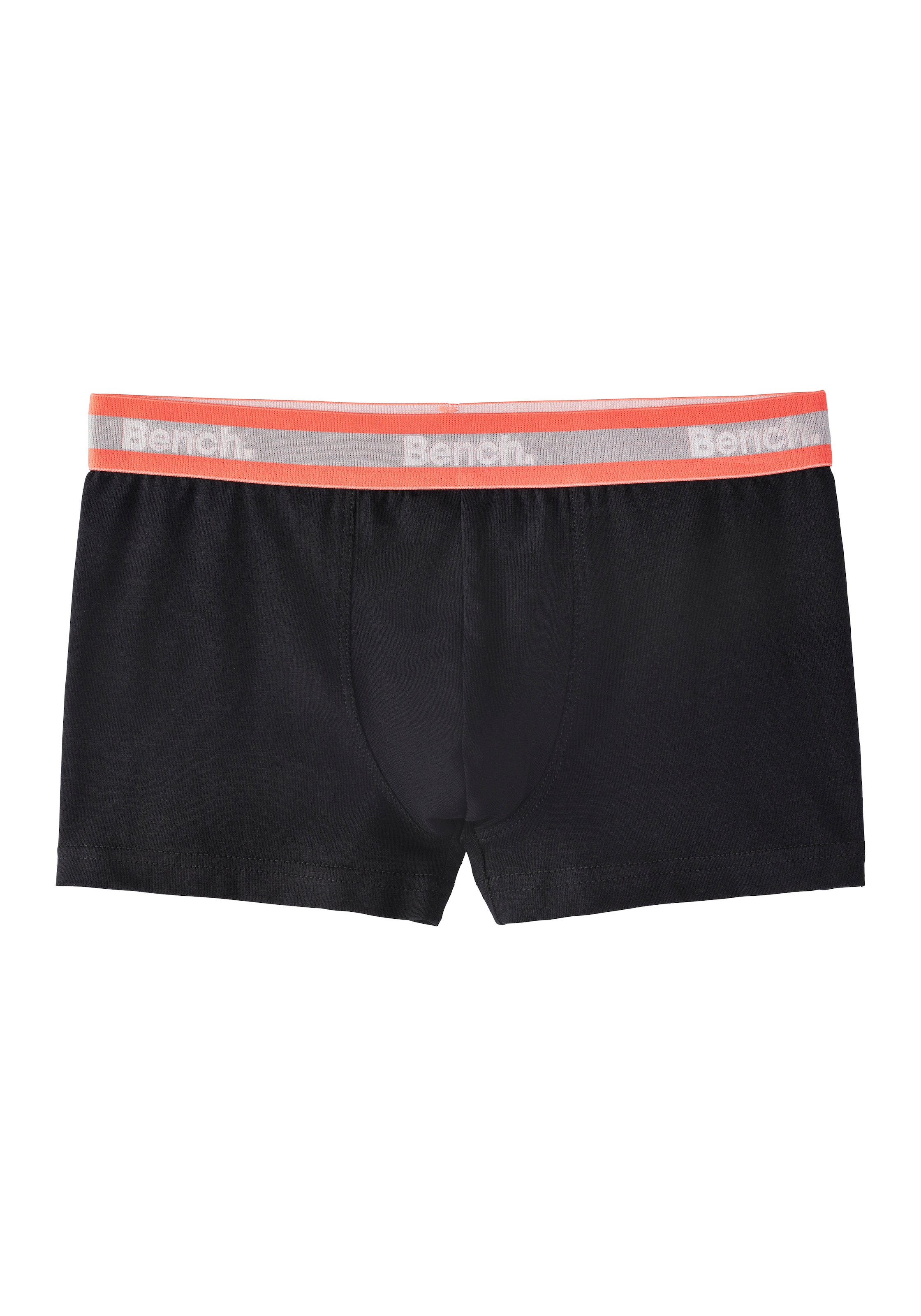 Bench. Boxer »Boxershorts für Jungen«, (Packung, 3 St.), unifarben mit neon Bündchen