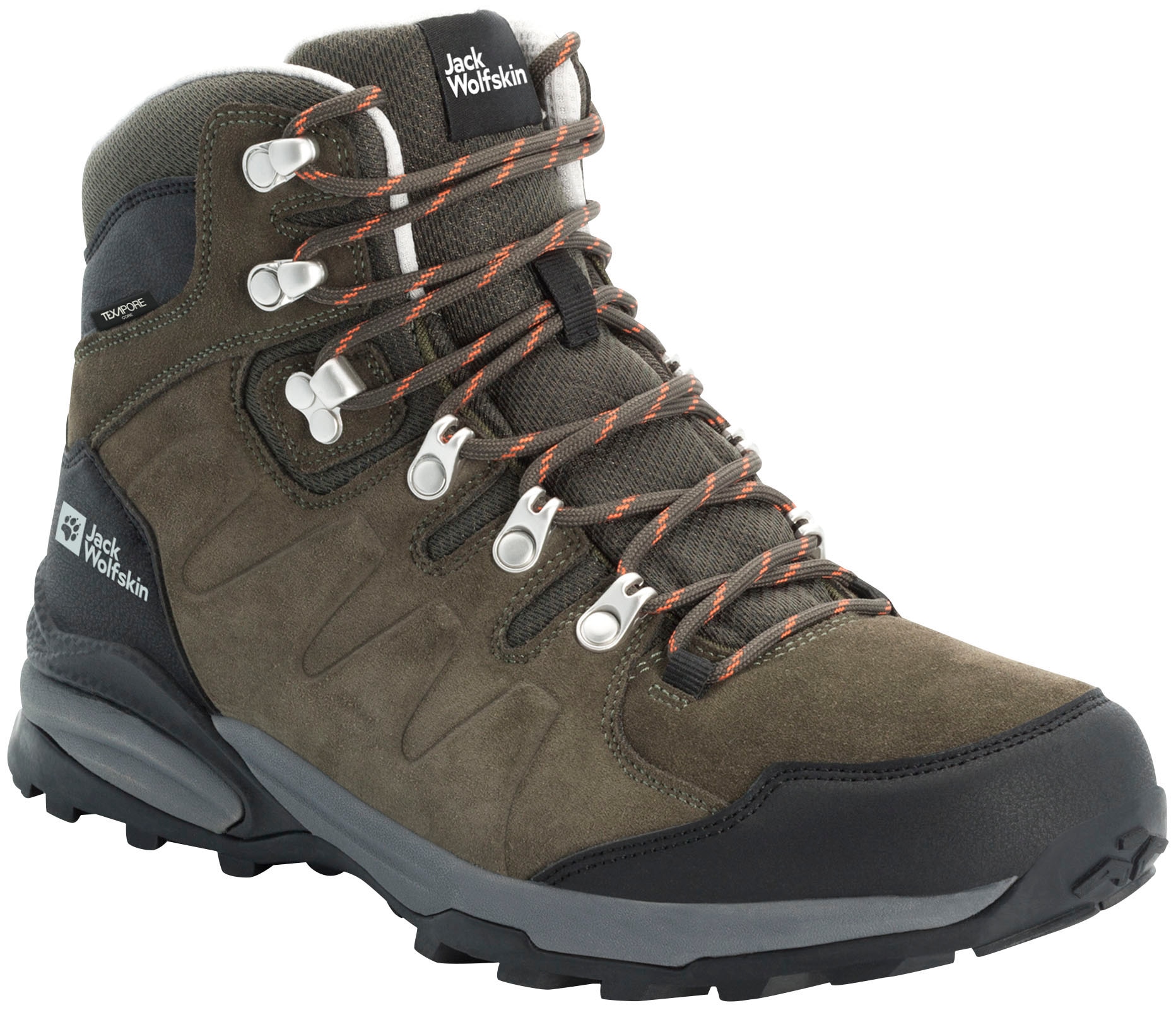 Jack Wolfskin Wanderschuh »REFUGIO TEXAPORE MID M«, wasserdicht