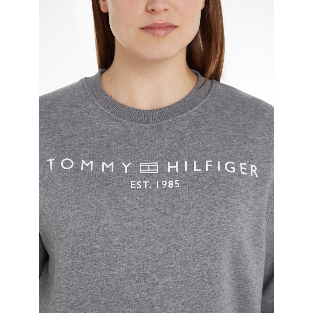 Tommy Hilfiger Sweatshirt »MDRN REG CORP LOGO C-NK SWTSHRT«