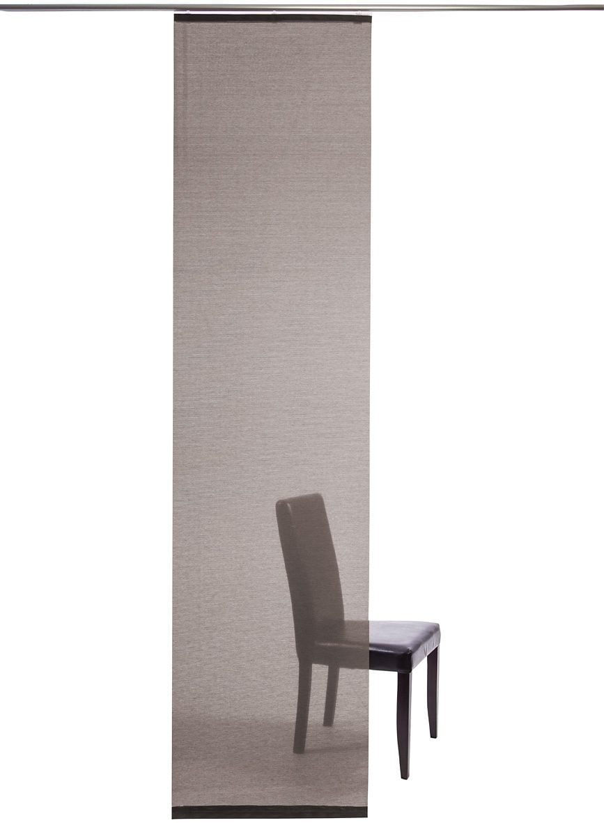 HOMING Schiebegardine "Manhattan" Klettband 1 Stk. tlg. modern, Wohnzimmer, Schlafzimmer