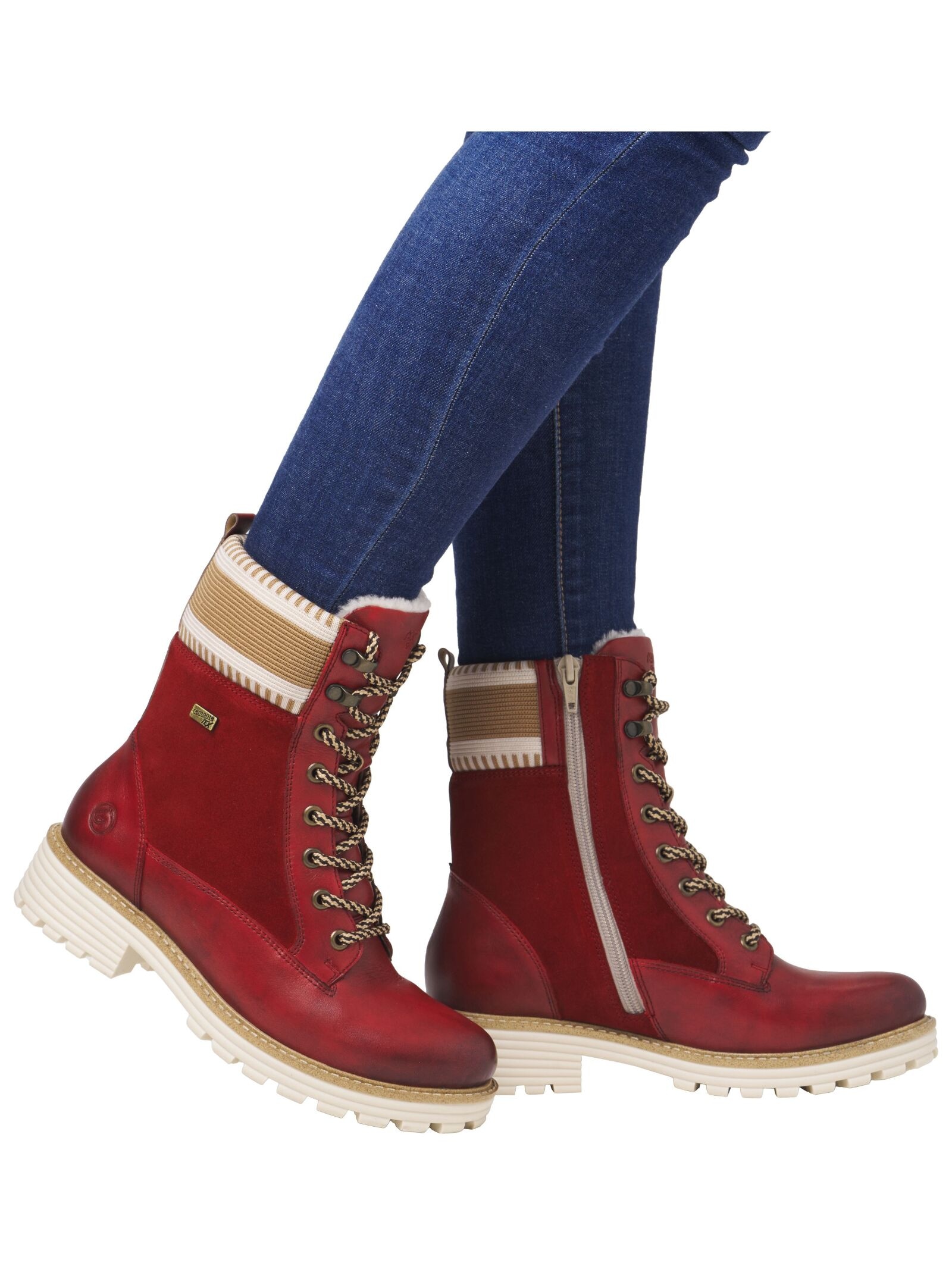 Remonte Schnürstiefelette »Remonte Stiefelette Leder«