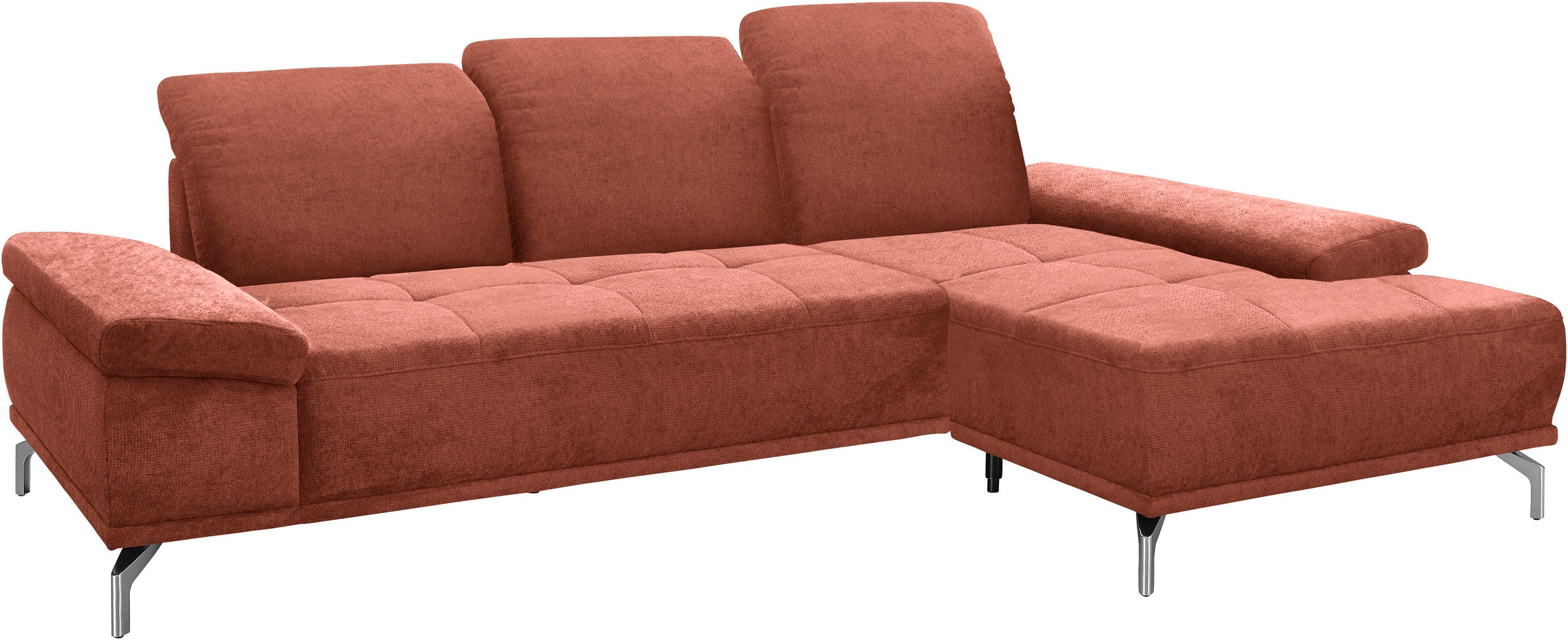 Places of Style Ecksofa "Caluna", Inkl.Sitztiefenverstellung, wahlweise mit günstig online kaufen