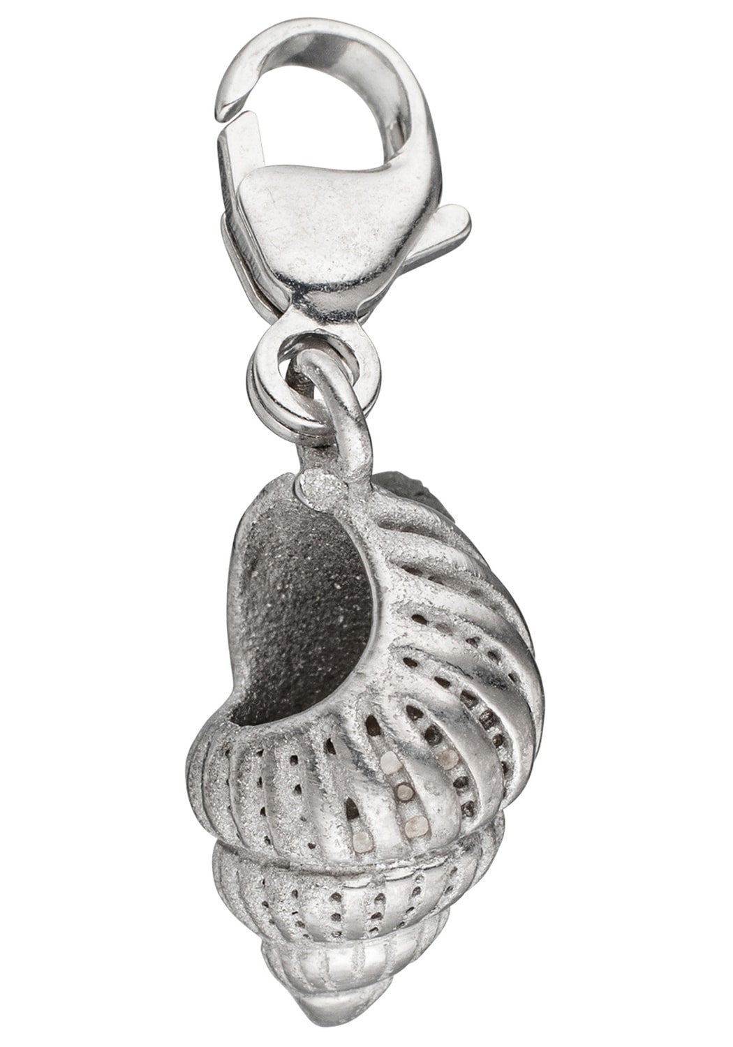 Charm-Einhänger »Muschel«, 925 Silber
