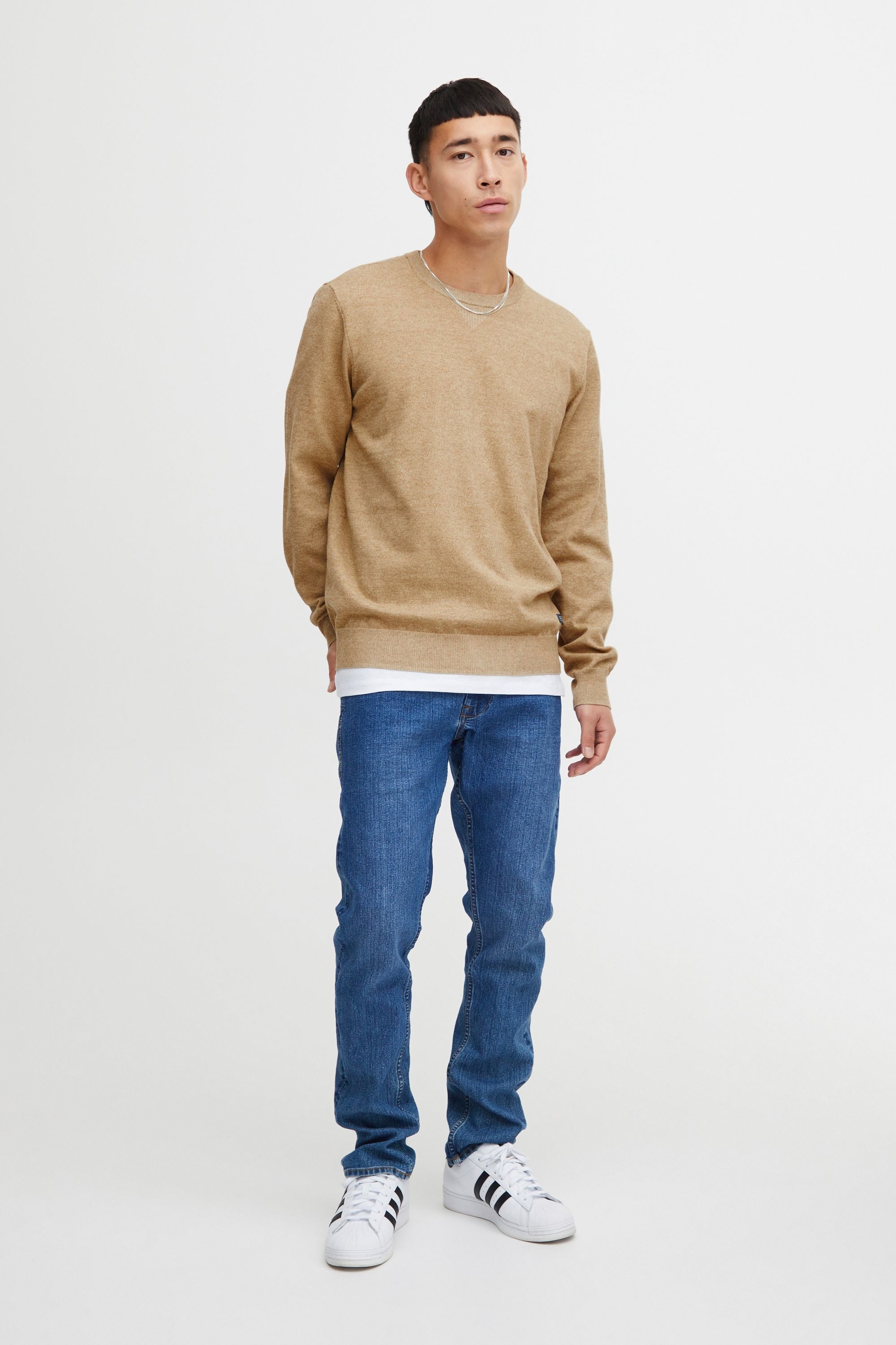 Thumbnail - Blend Longpullover "BHBruton" Stilvoller melierter Strickpullover