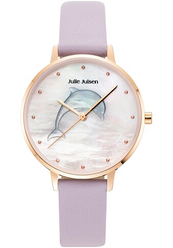 Julie Julsen Quarzuhr »Dolphin Lilac JJW1008RGL-01«...