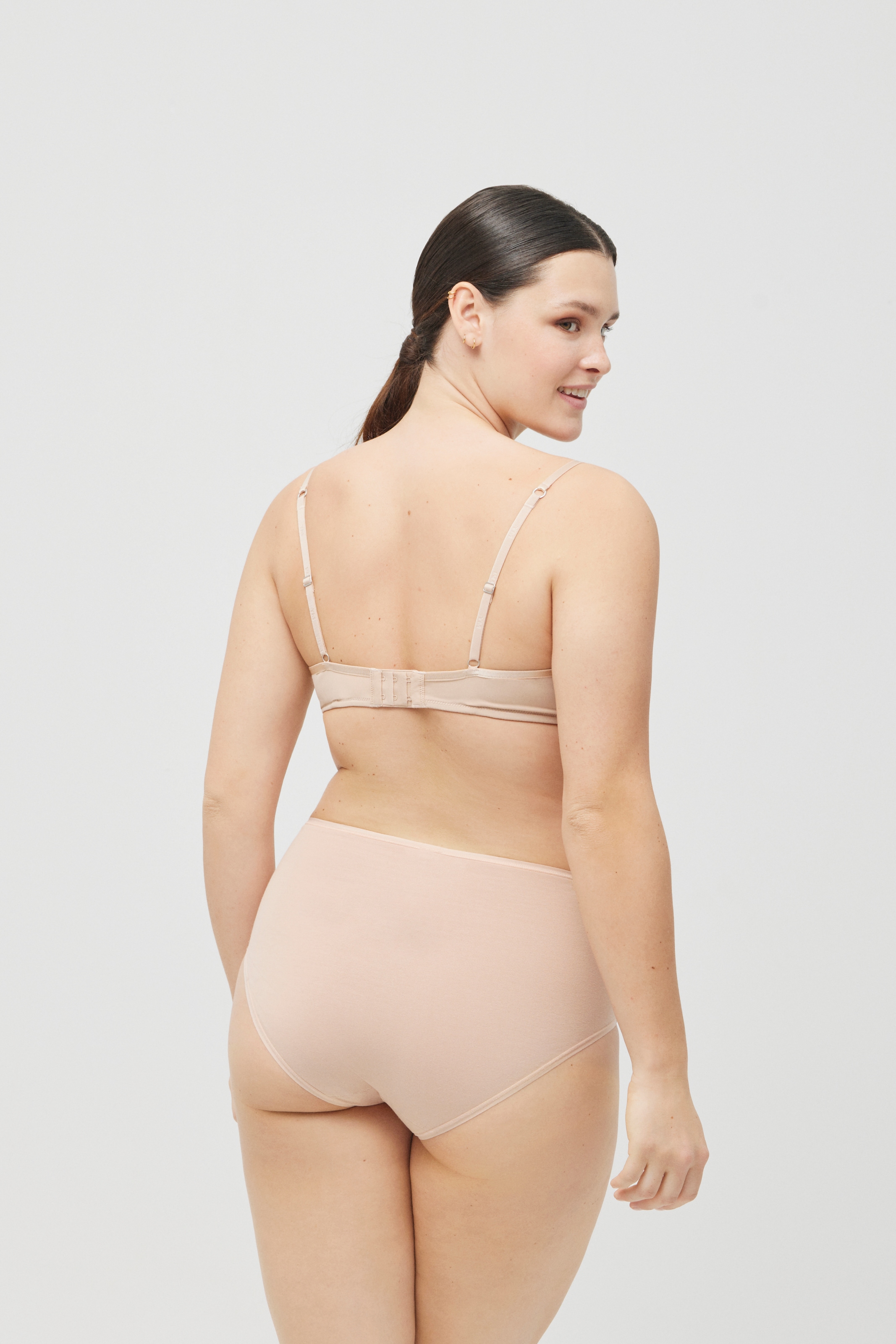 YSABEL MORA Taillenslip 3er Pack,  Spitze, elastisch, weich, formend, Baumwollmix