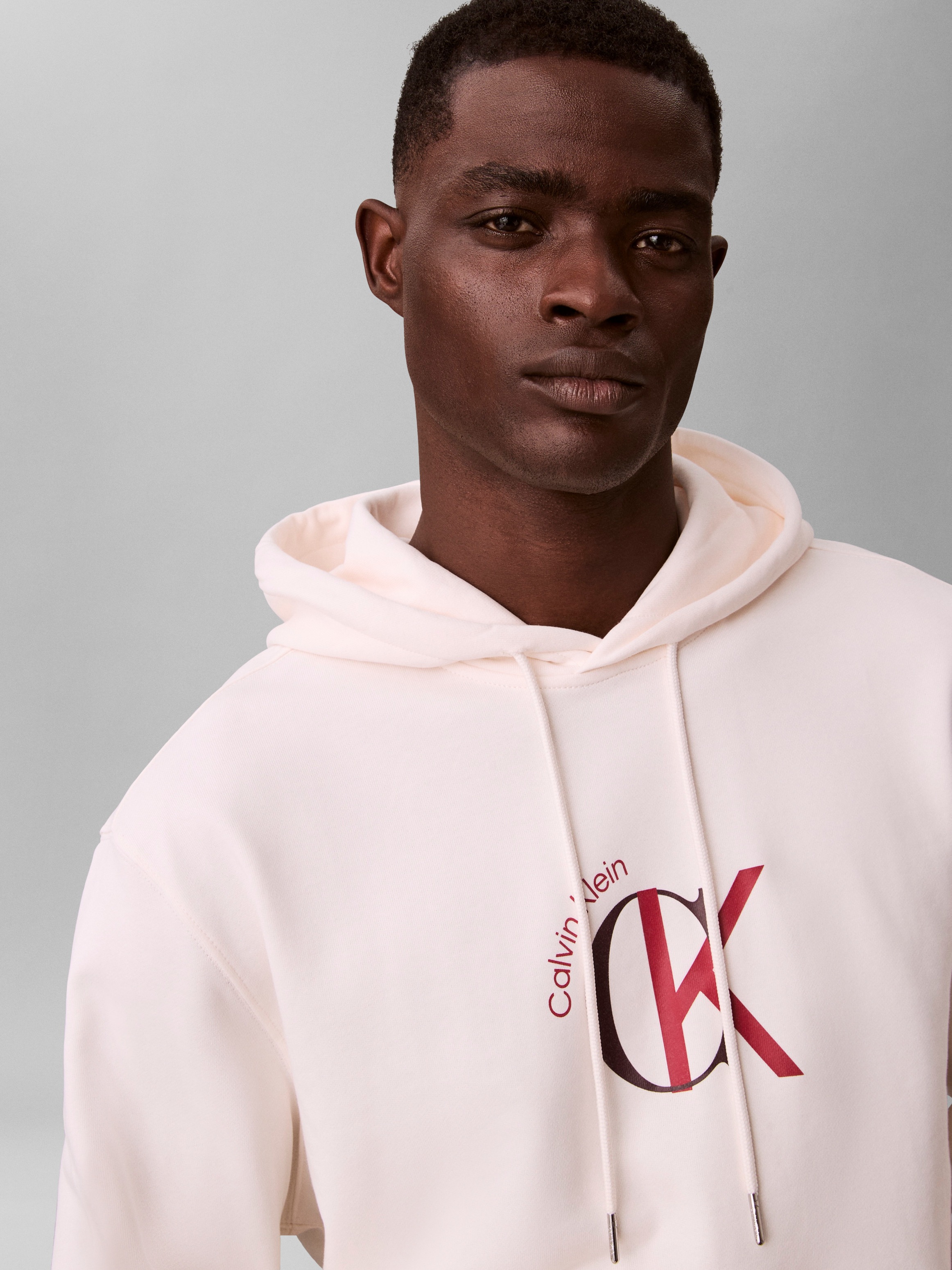 Calvin Klein Kapuzensweatshirt , Regular fit mit Kapuze
