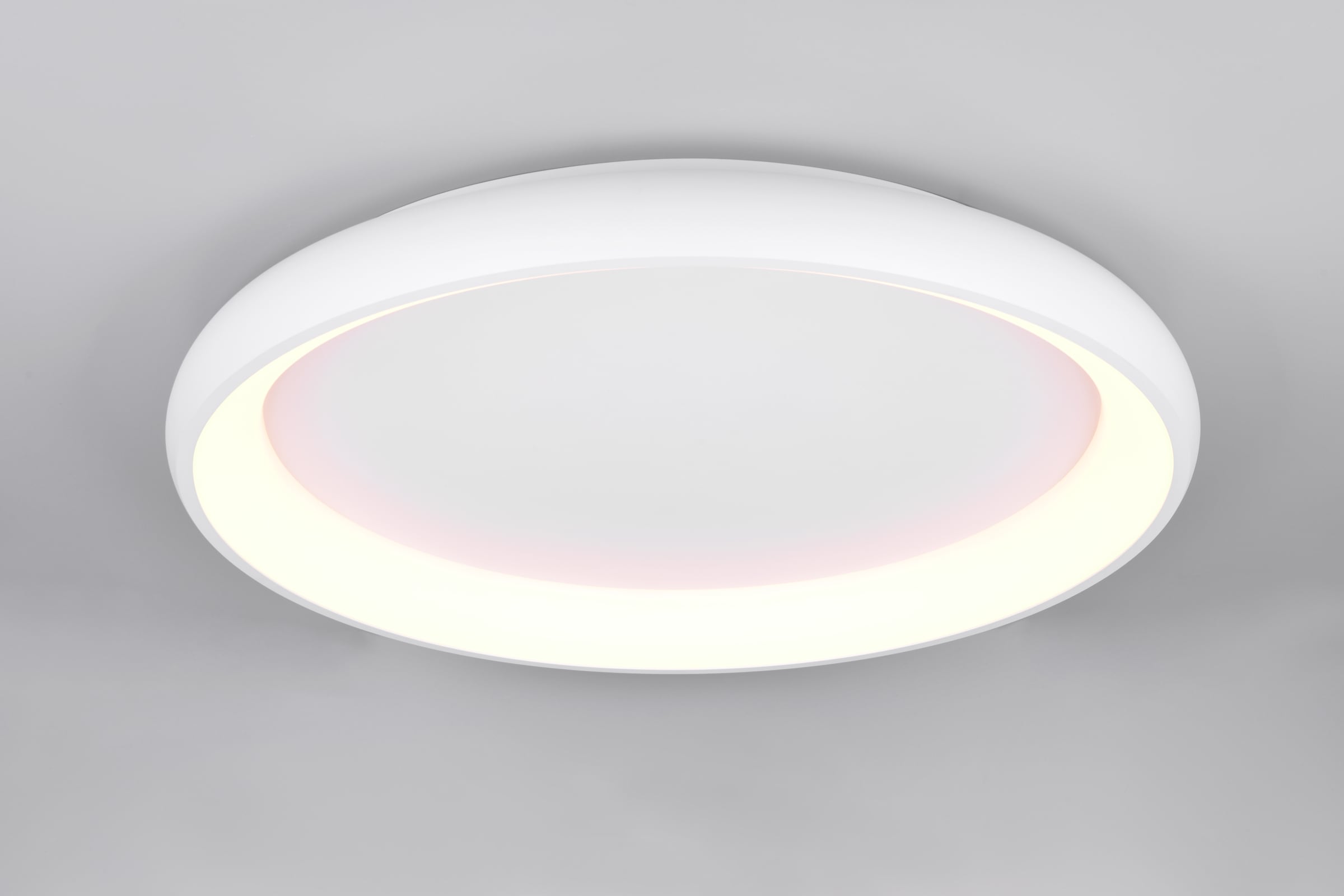 TRIO Leuchten LED Deckenleuchte »CARDONA, runde LED Deckenlampe Büro, Ø 75cm, 6900 Lumen 59W, dimmbar«, 1 flammig, Leuchtmittel LED-Board | LED fest integriert, CCT - Lichtfarbe einstellbar 2300/3000/4000K, auch Wandmontage möglich
