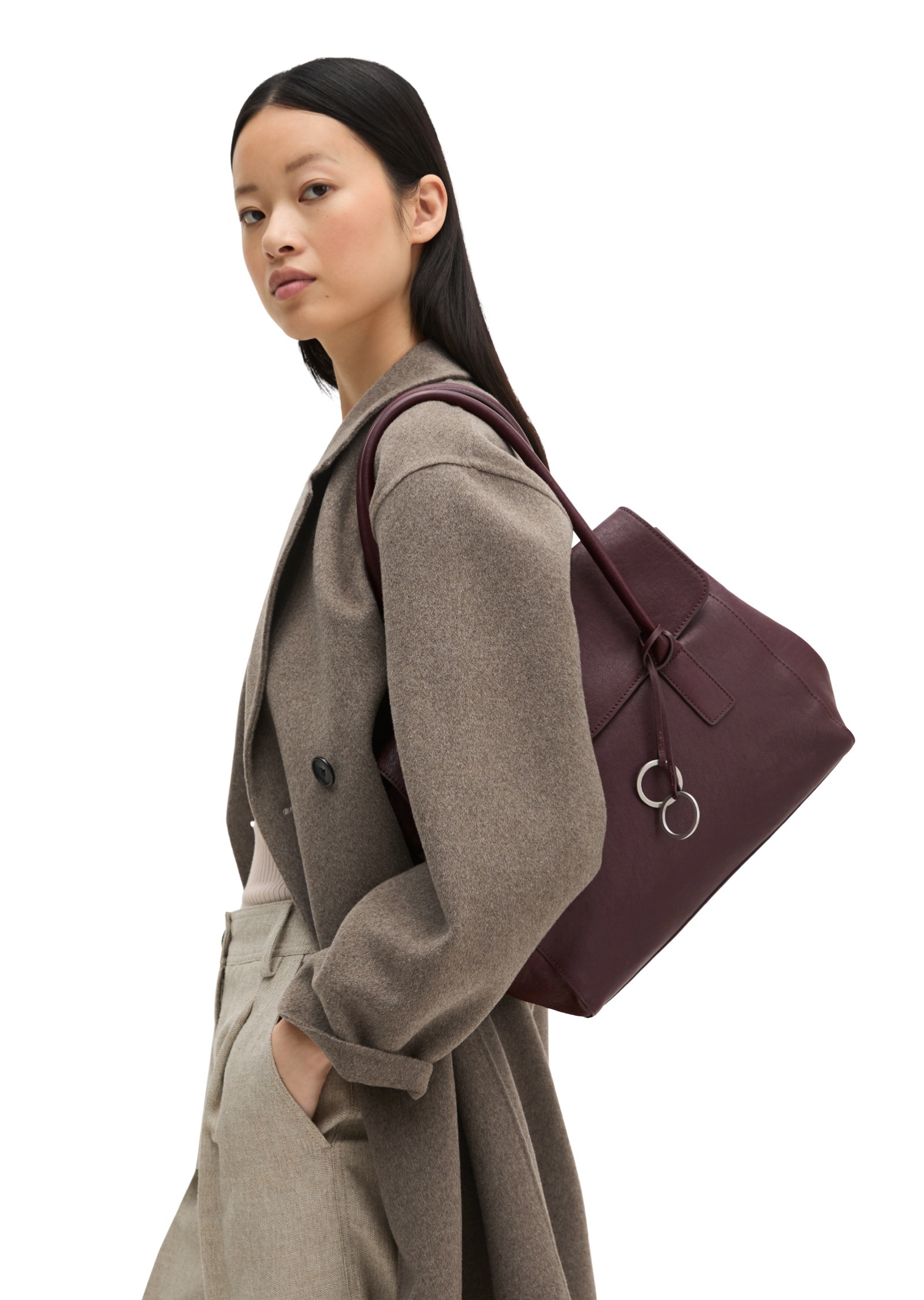 Marc O'Polo Shopper »aus edlem Rindleder«