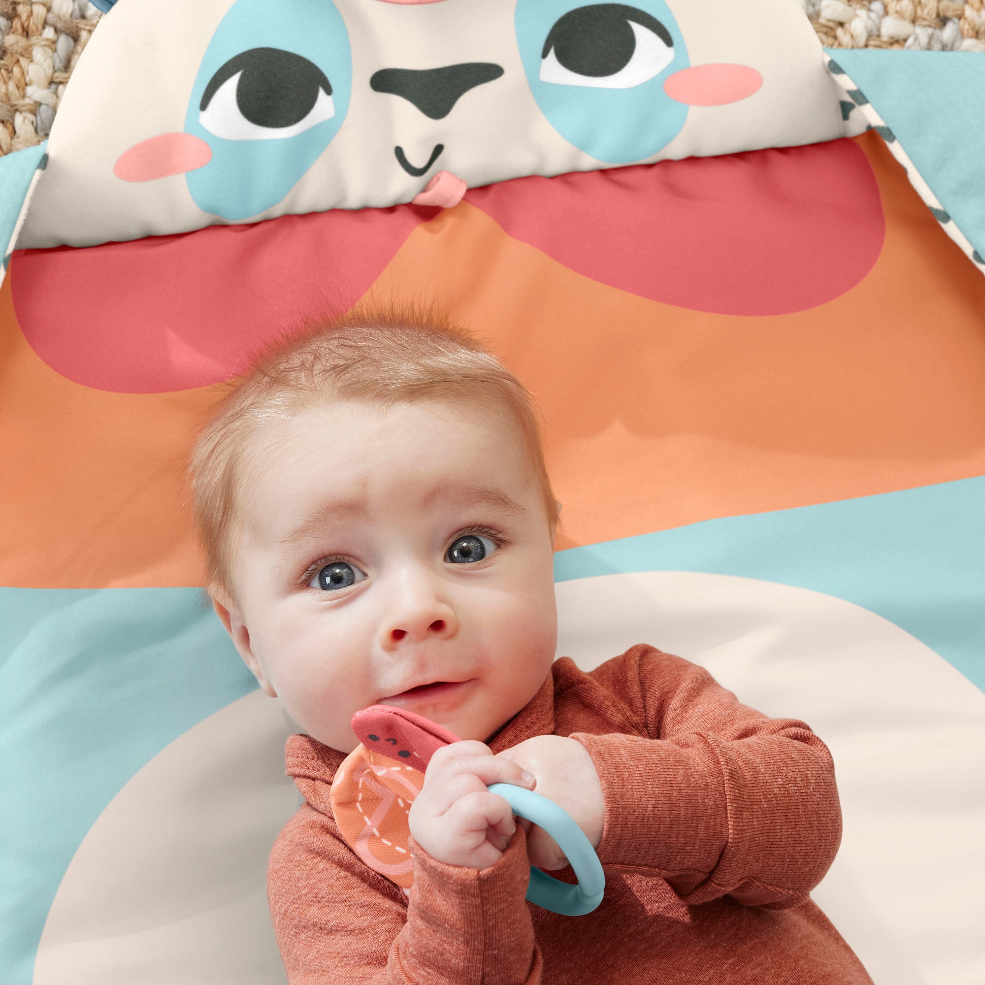 Fisher-Price® Spielmatte »Rolli-Roll Panda«, zum Teil aus recyceltem Material