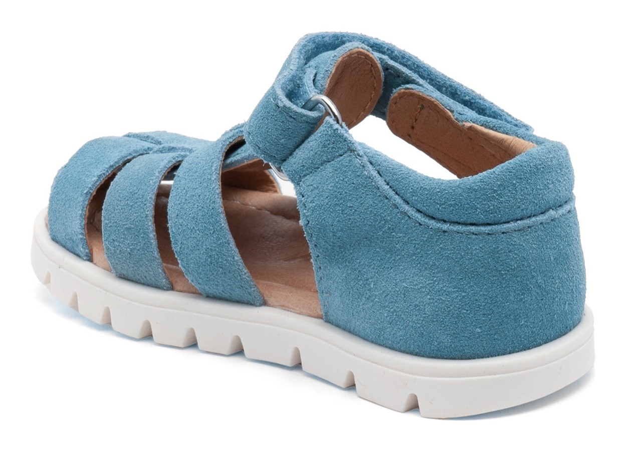 Bisgaard Sandale »beka s Weite: normal«, Klettschuh mit Lederinnenausstattung, Größenschablone zum Download