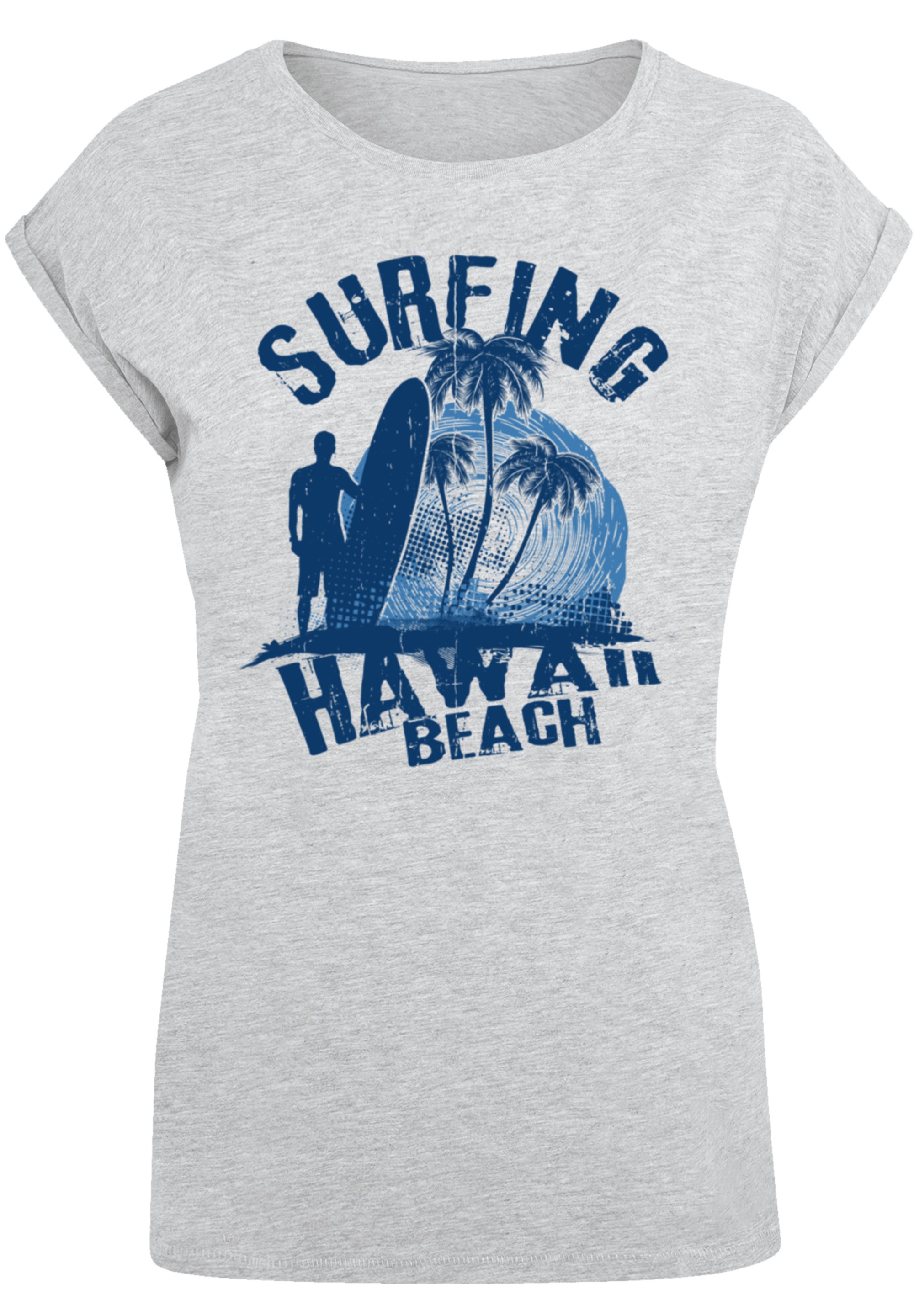 F4NT4STIC T-Shirt »Hawaii Surf Beach Summer«, Premium Qualität