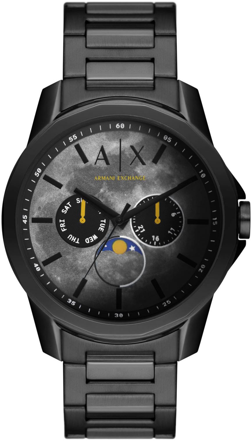 Multifunktionsuhr »AX1738«, Quarzuhr, Armbanduhr, Herrenuhr, Datum mit Tag und Wochentag