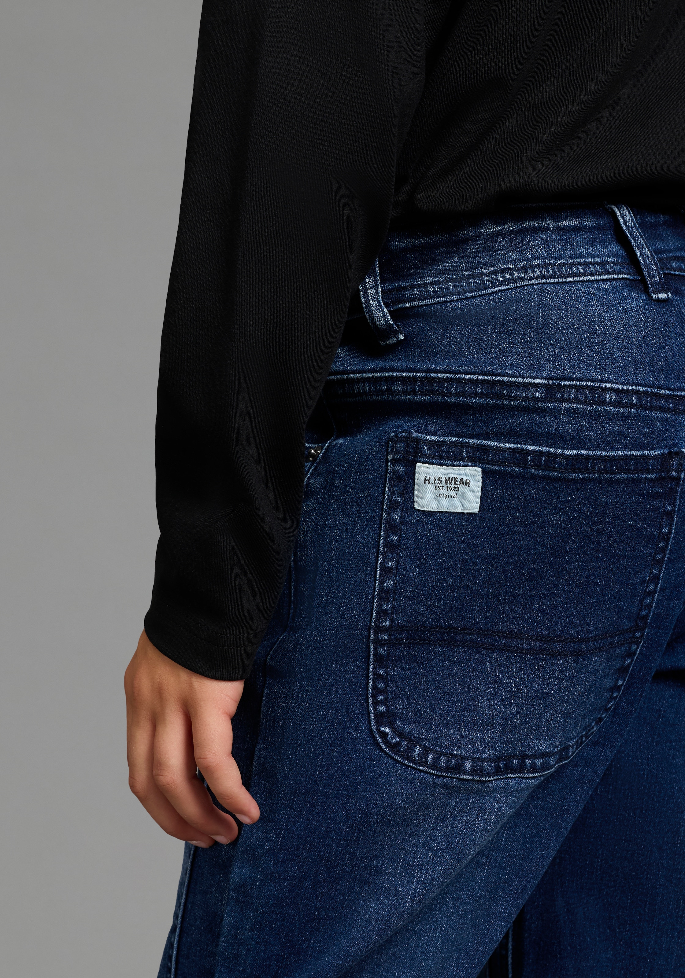 H.I.S Loose-fit-Jeans »H.I.S  Loose-Fit Jeans im Workerstyle« Lockere Worker-Jeans, bequeme Passform, gerade Beinform