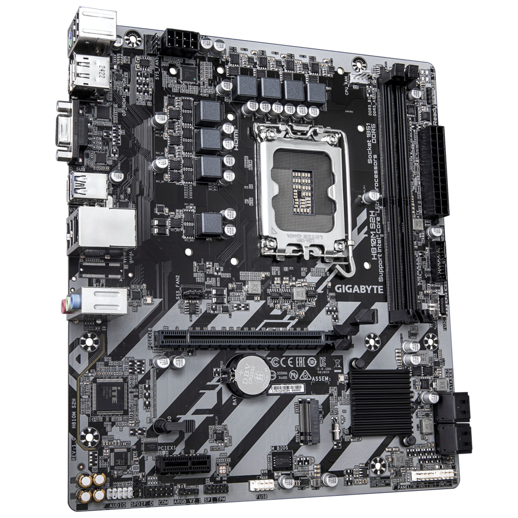 Gigabyte Mainboard »H810M S2H Mainboard – Intel Core Ultra«