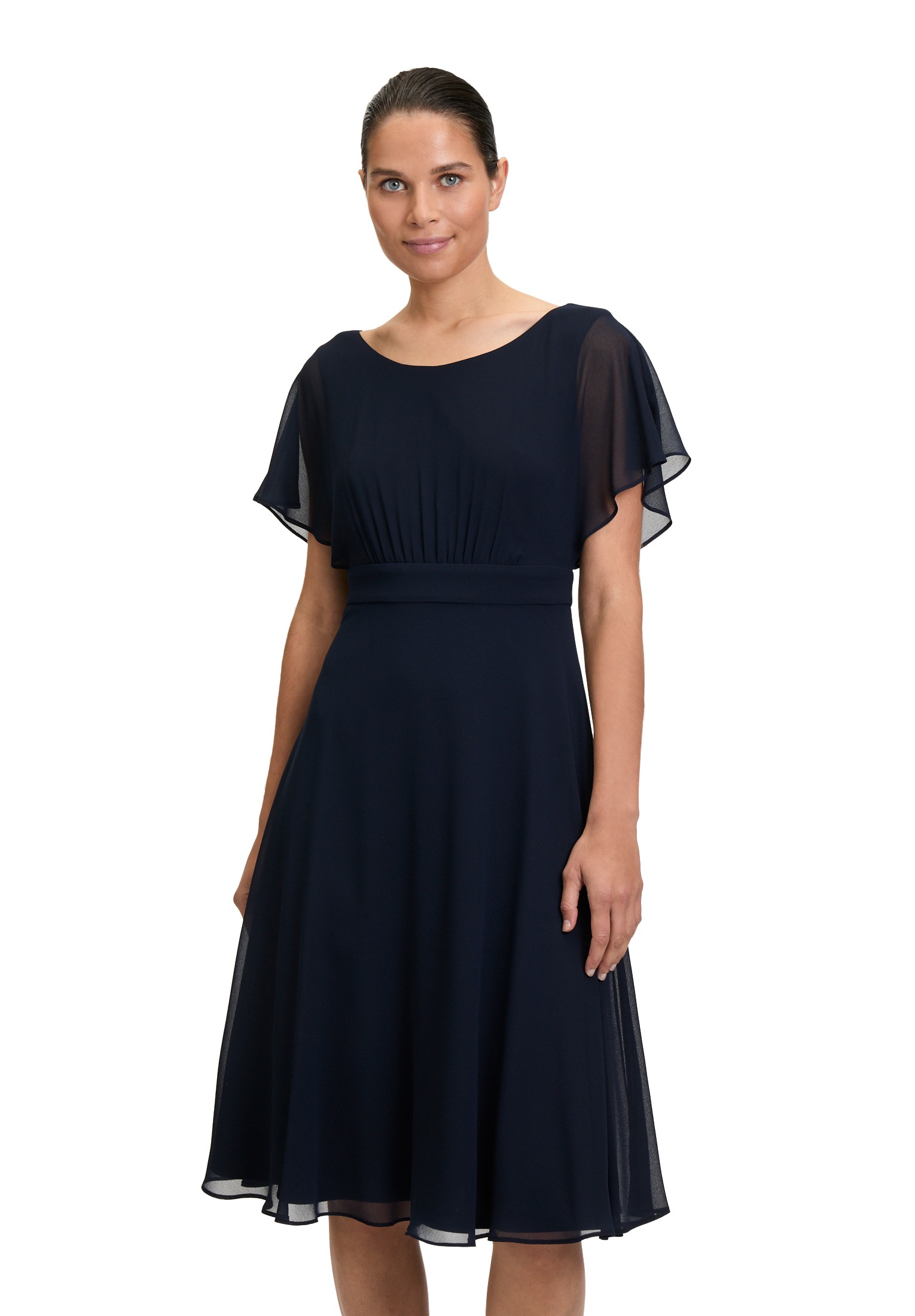 Vera Mont Cocktailkleid "Vera Mont Damen Cocktailkleid kurzarm", Raffung günstig online kaufen