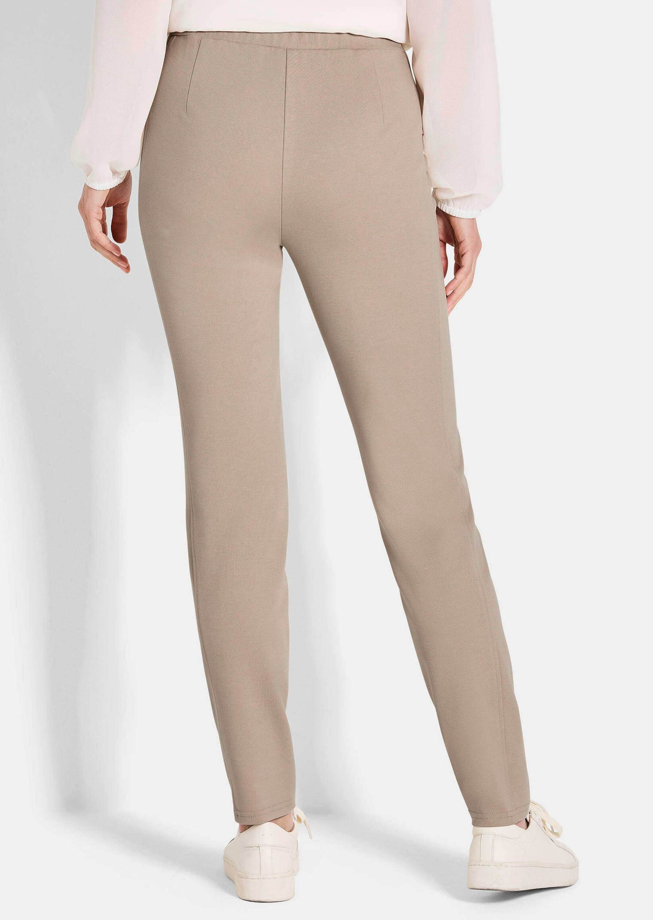 GOLDNER Schlupfhose »Extra schmale Jerseyhose BELLA mit Schlupfbund«