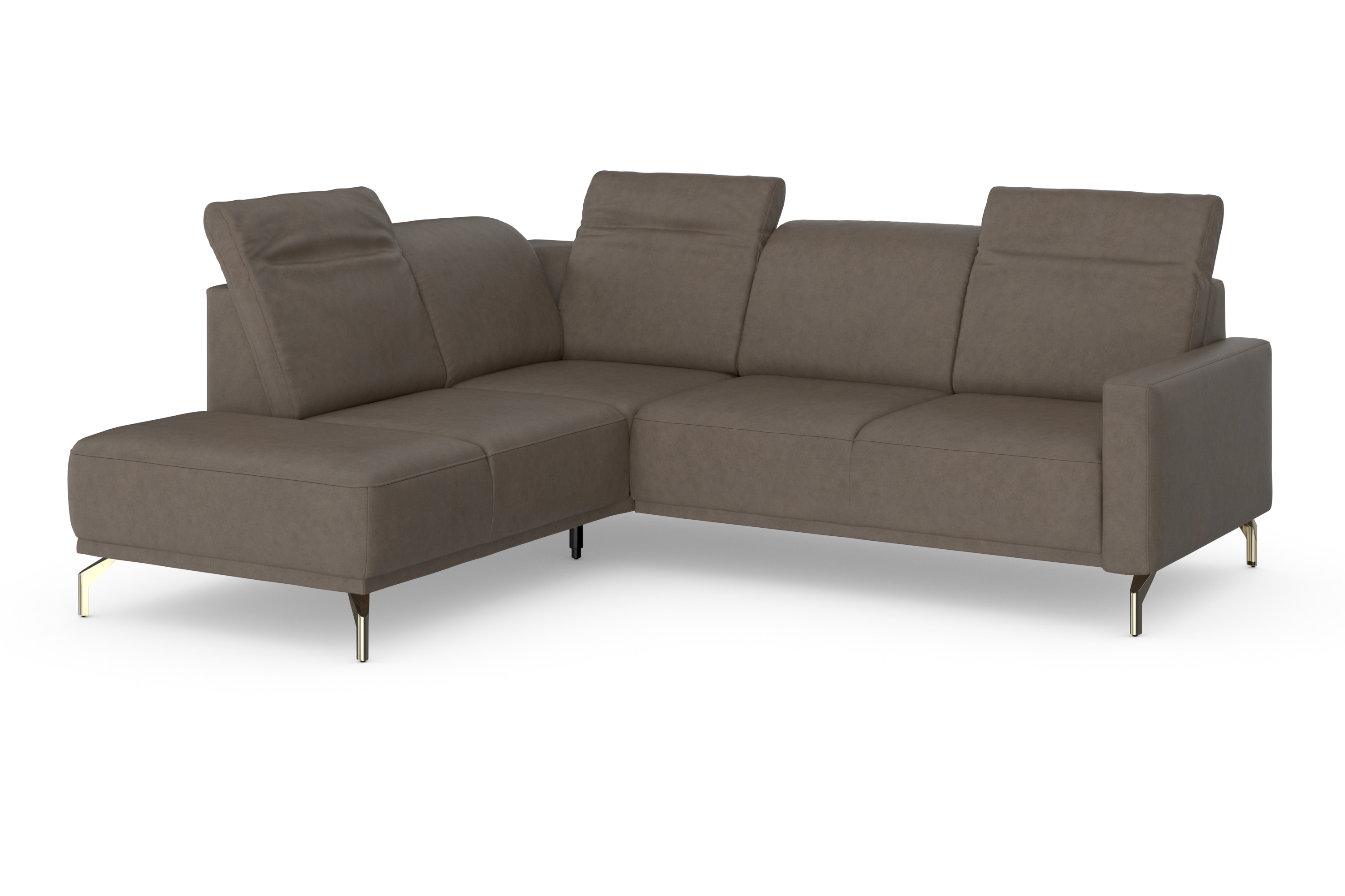 Thumbnail - sit&more Ecksofa "Bailando L-Form" wahlweise mit Kopfteilverstellung und Vorziehsitz, motorisch