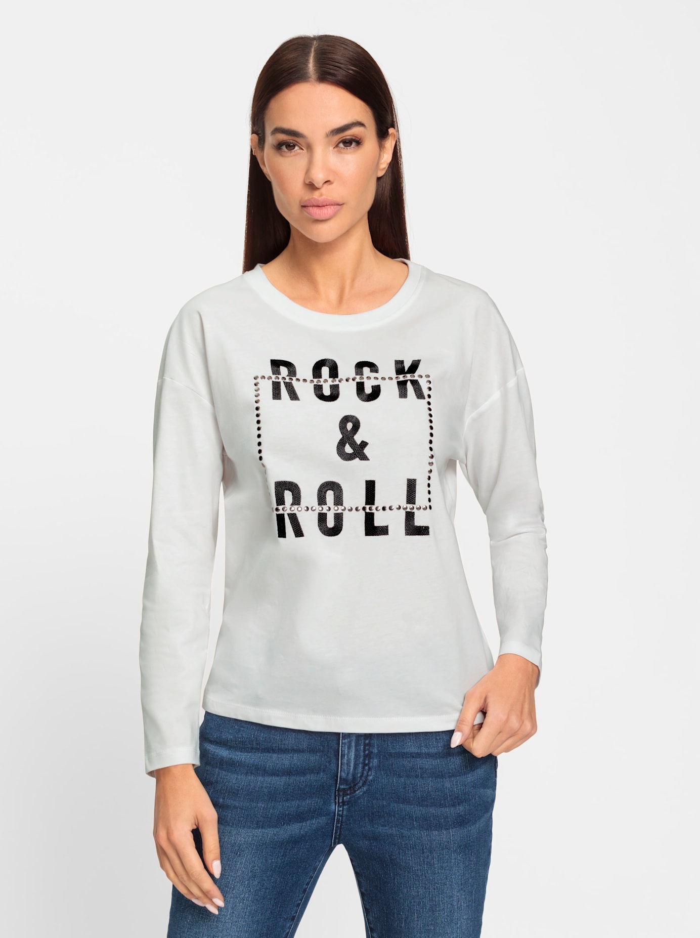 heine Langarmshirt "Shirt" 1 Stk. günstig online kaufen