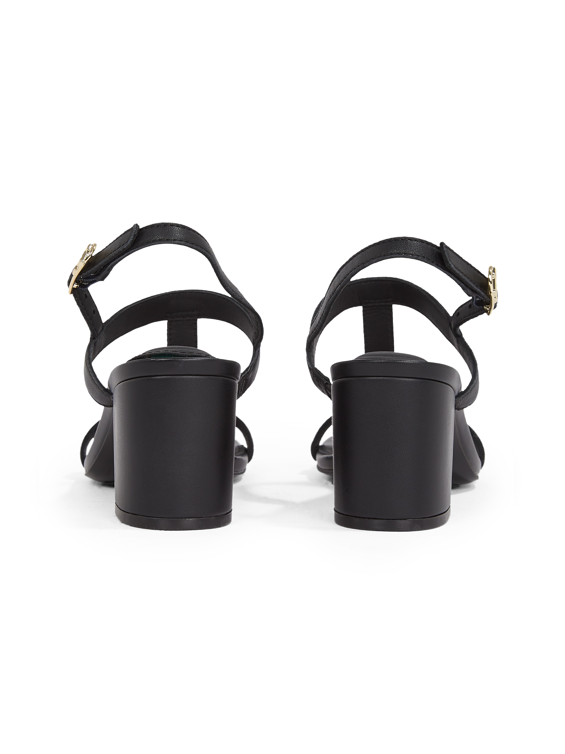 Thumbnail - Tommy Hilfiger Sandalette "LEATHER BLOCK HEEL SANDAL", Abendschuh, Partyschuh mit verstellbarer Schnalle, schmale Form