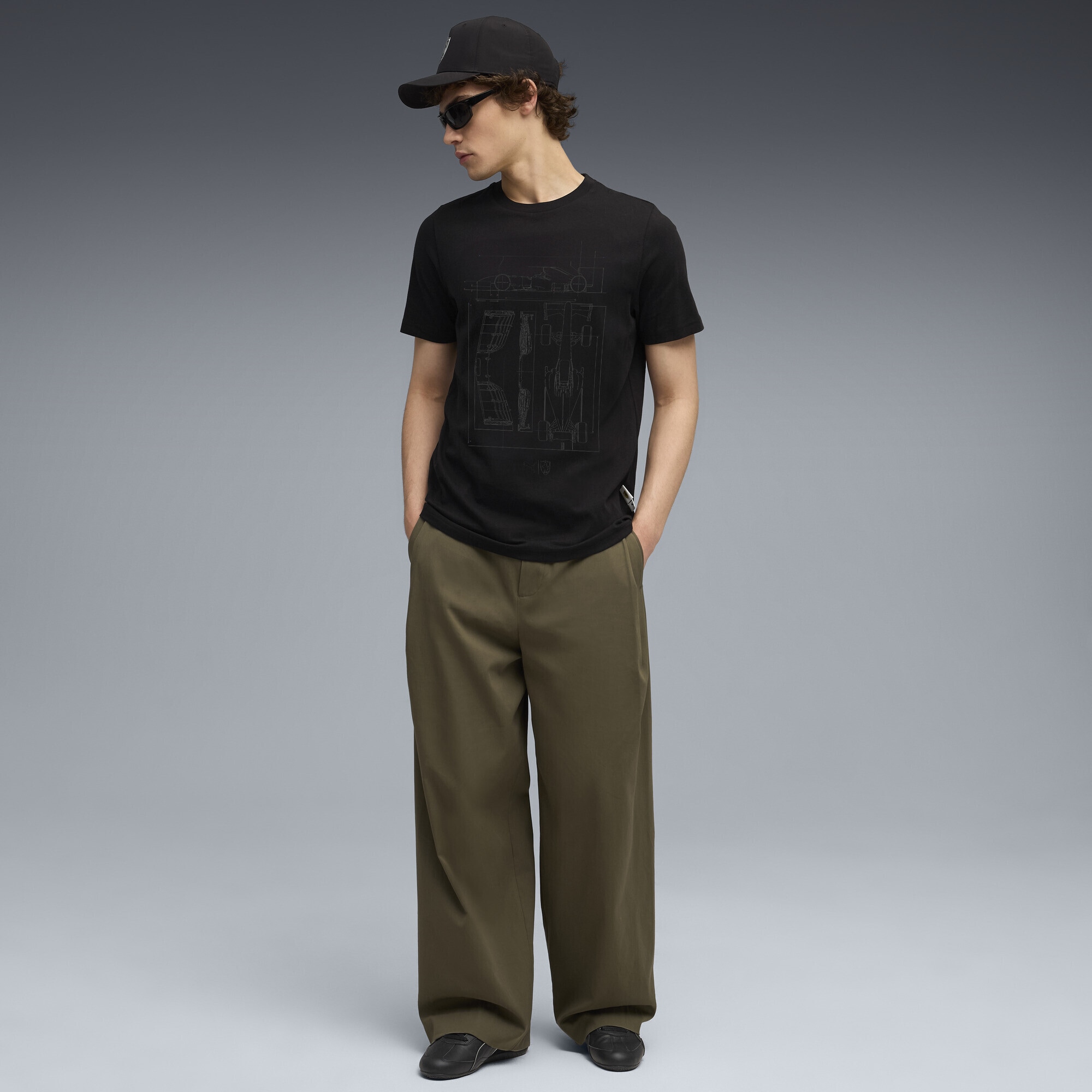 PUMA T-Shirt »Scuderia Ferrari Sportswear Graphic T-Shirt Herren«