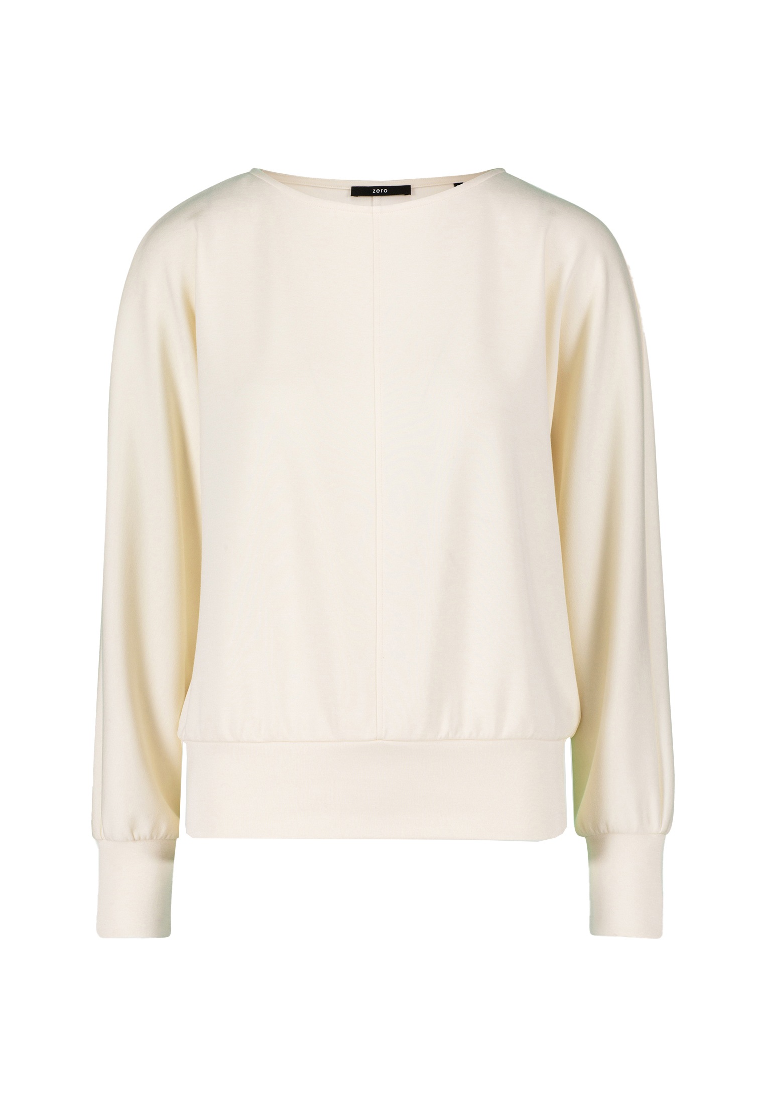 Zero Sweatshirt »zero Sweatshirt mit U-Boot Ausschnitt«, Plain/ohne Details