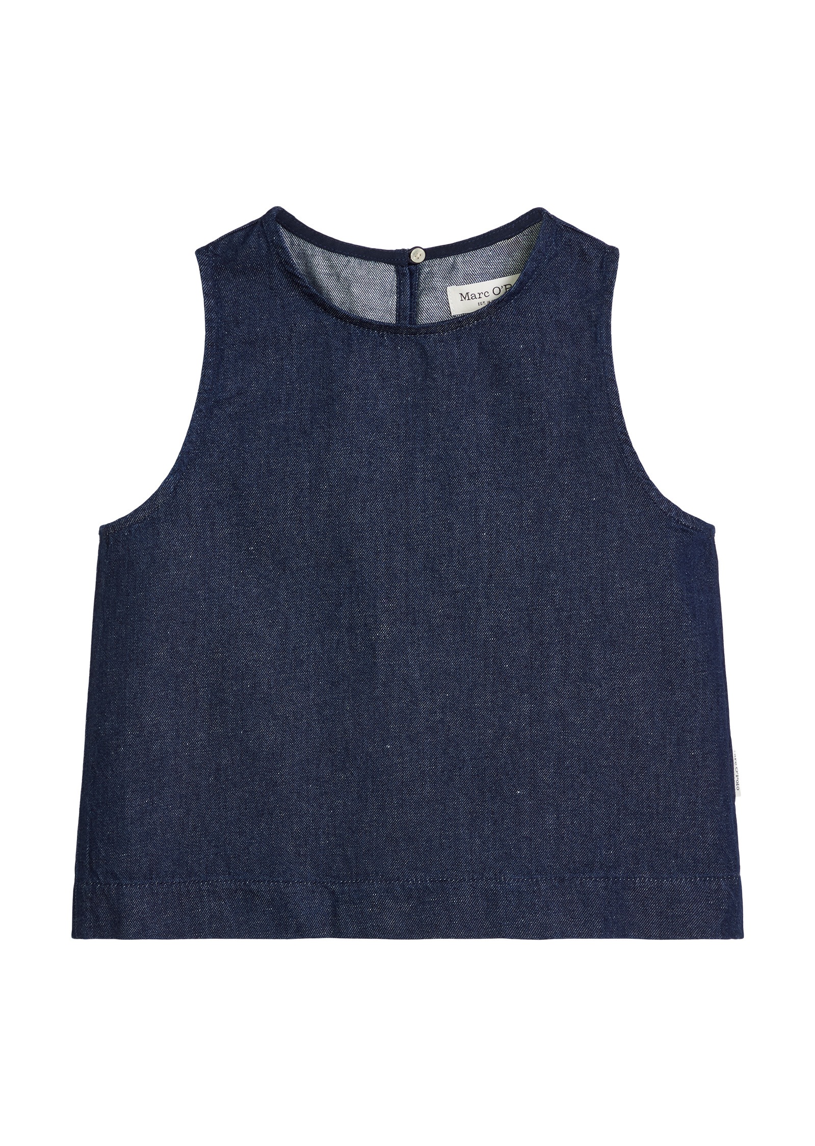 Marc O'Polo Jeansbluse »aus Organic-Cotton-Leinen-Mix«