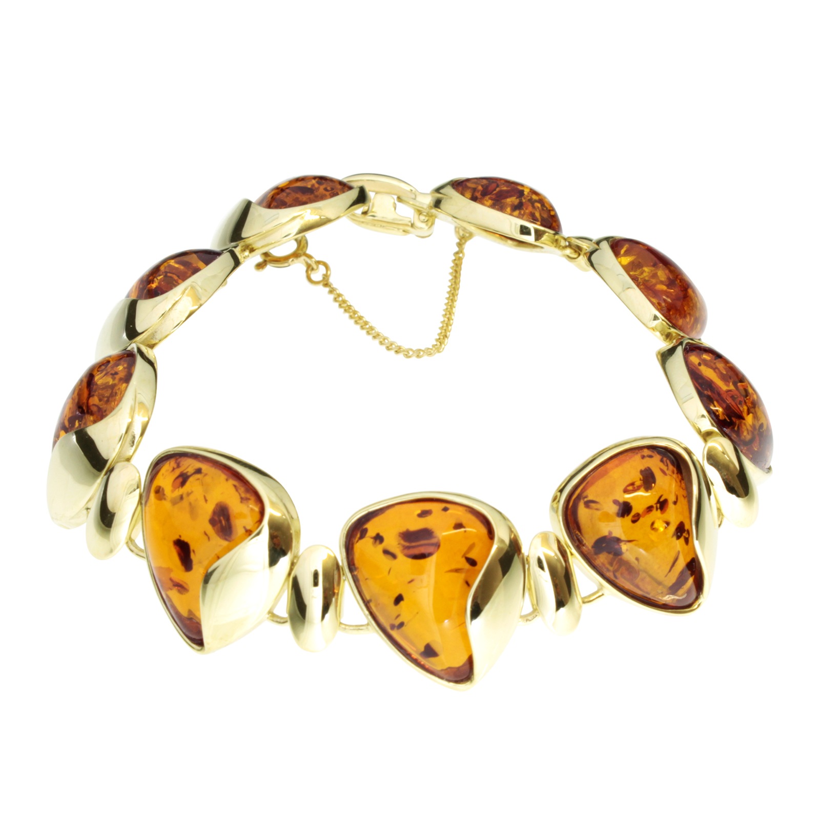 OSTSEE-SCHMUCK Damen Armband "Ostsee-Schmuck Armband Jeska Armband Jeska", 20cm, Gelbgold 333, gold, Gelbgold 333, Armbänder