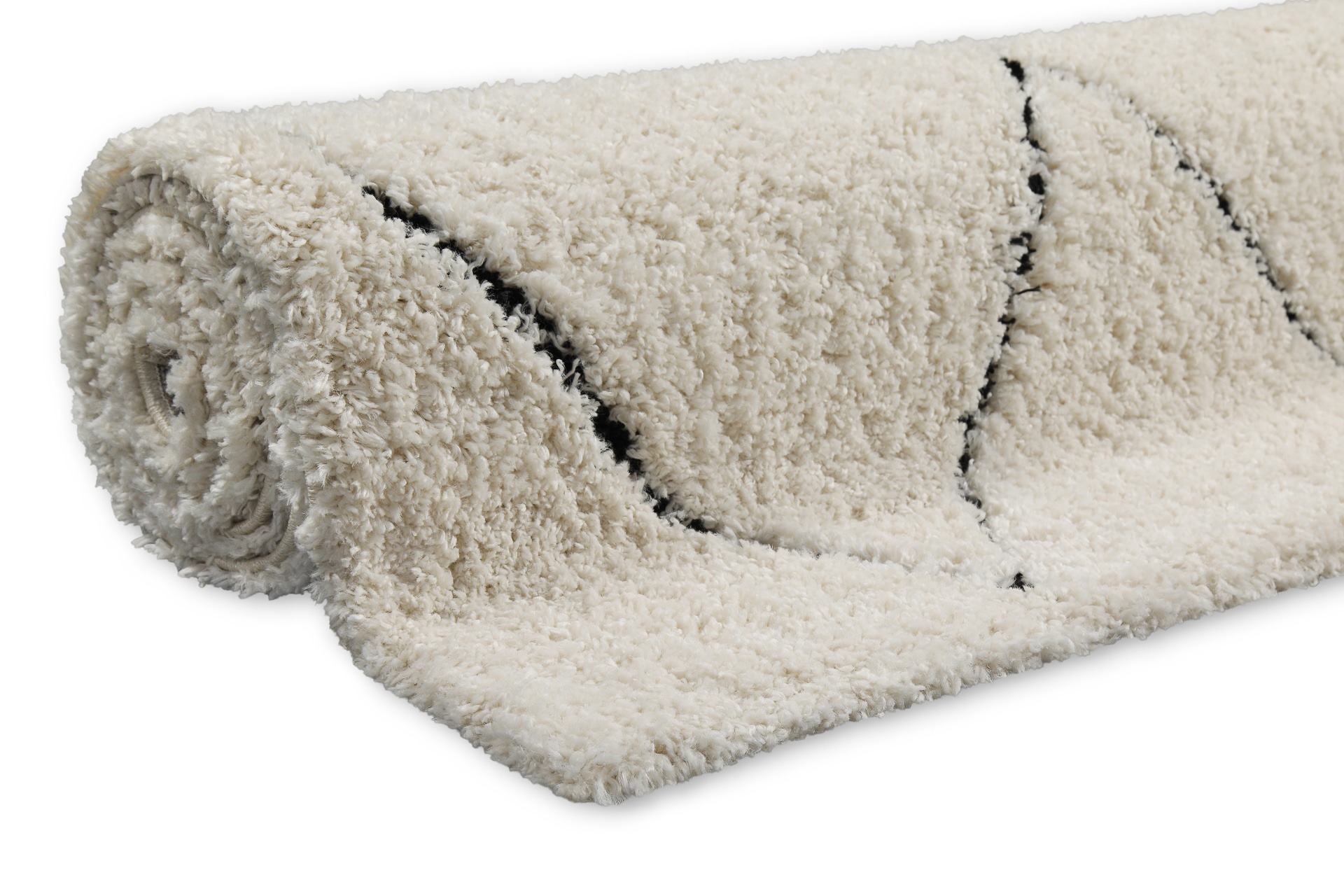 Wecon home Hochflor-Läufer »STUDIO two«, rechteckig, 35 mm Höhe, weicher und kuscheliger Flor, Wohnzimmer, Schlafzimmer, im Berber-Stil