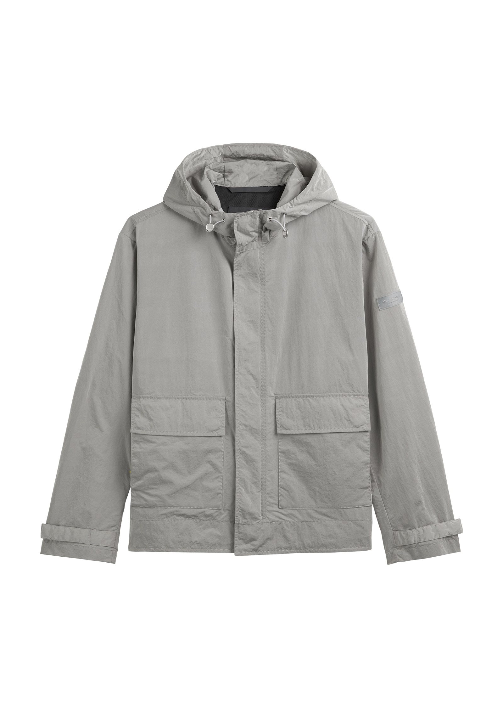 Marc O'Polo Outdoorjacke »aus wasserabweisendem Material«, mit Kapuze