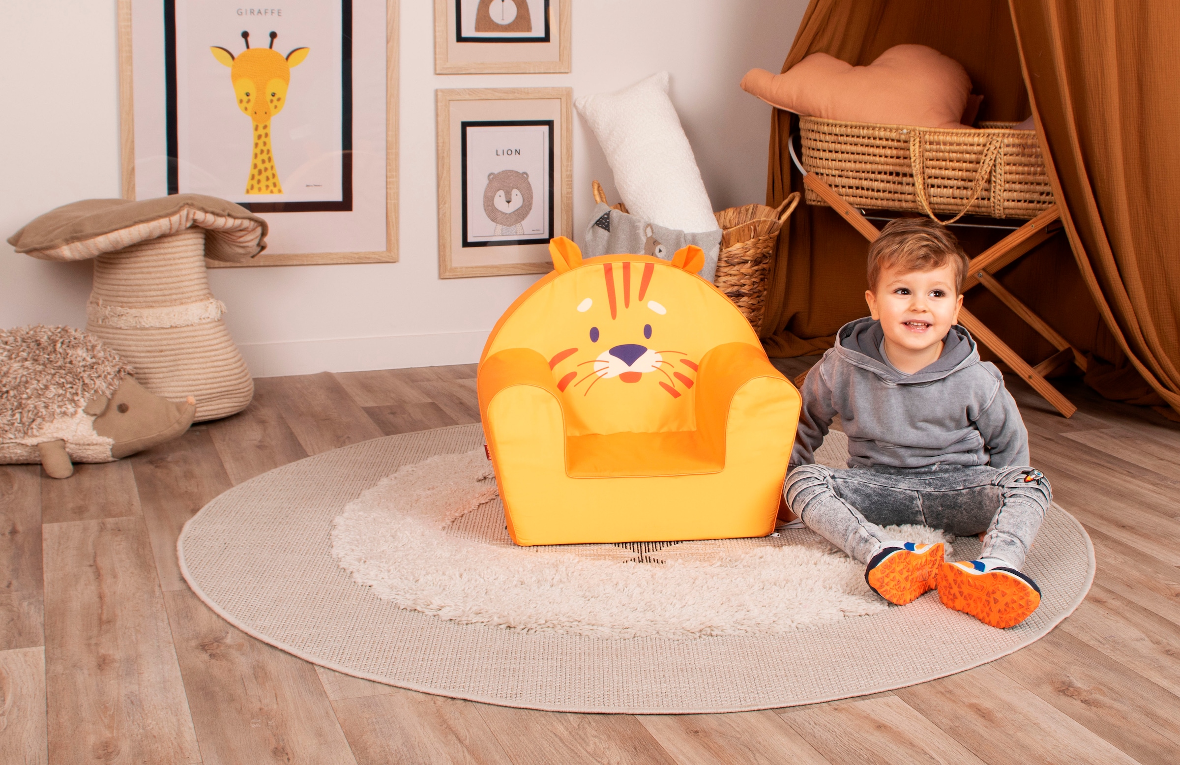 Knorrtoys® Sessel »Tiger« für Kinder; Made in Europe
