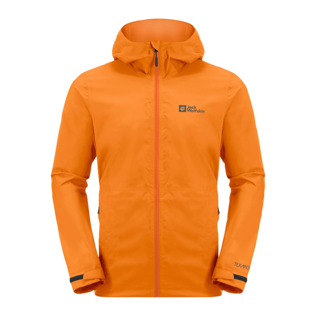 Jack Wolfskin Outdoorjacke »ELSBERG 2.5L JKT M«, mit Kapuze