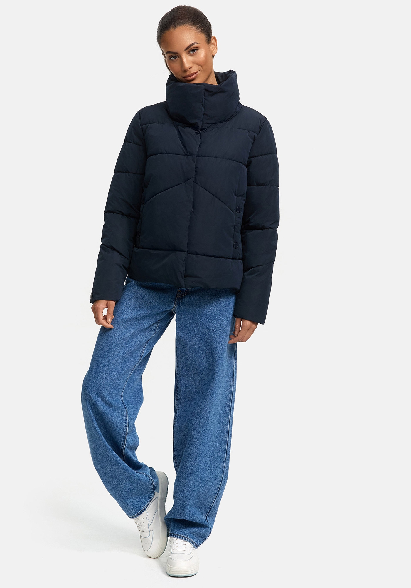 Marikoo Winterjacke "Jalliaa", mit schönem Steppdesign