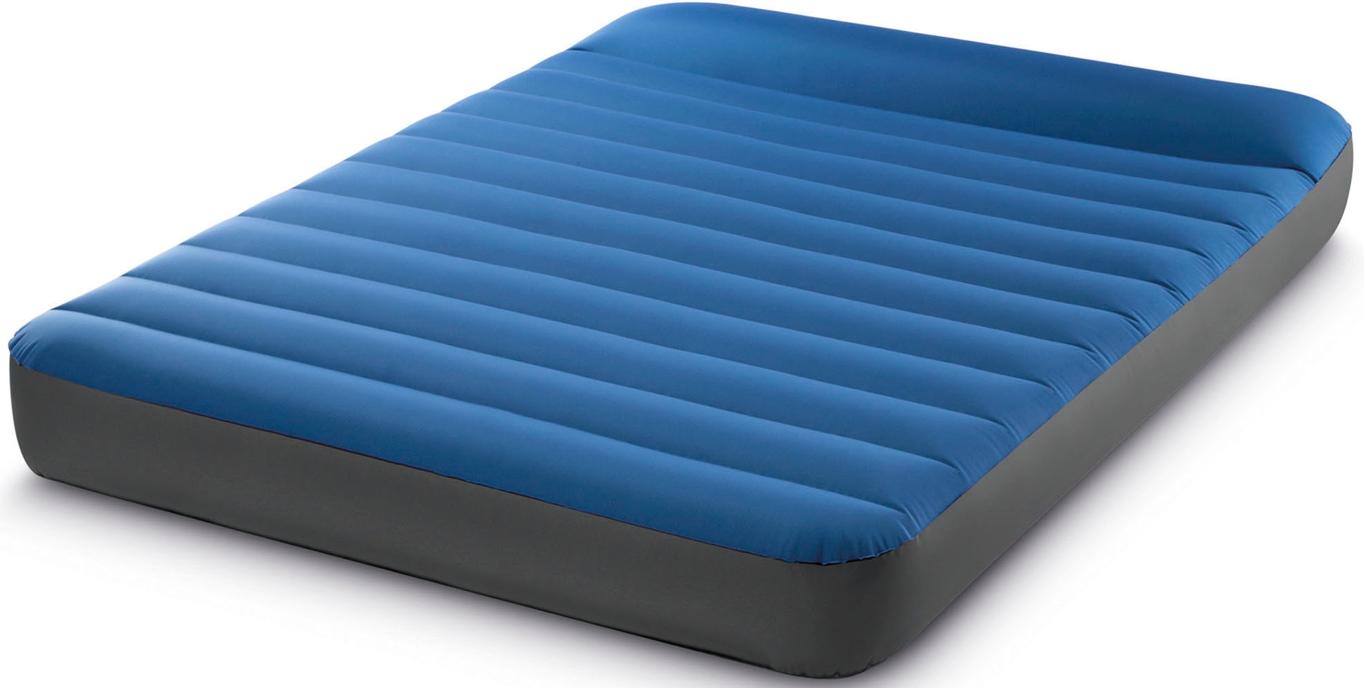 INTEX Luftbett "Camping-Matratze Truaire Dura-Beam mit USB150 Pumpe", B/H/L: 137cm x 22cm x 191cm, blau, Luftbetten, mit Aufbewahrungs-Tasche