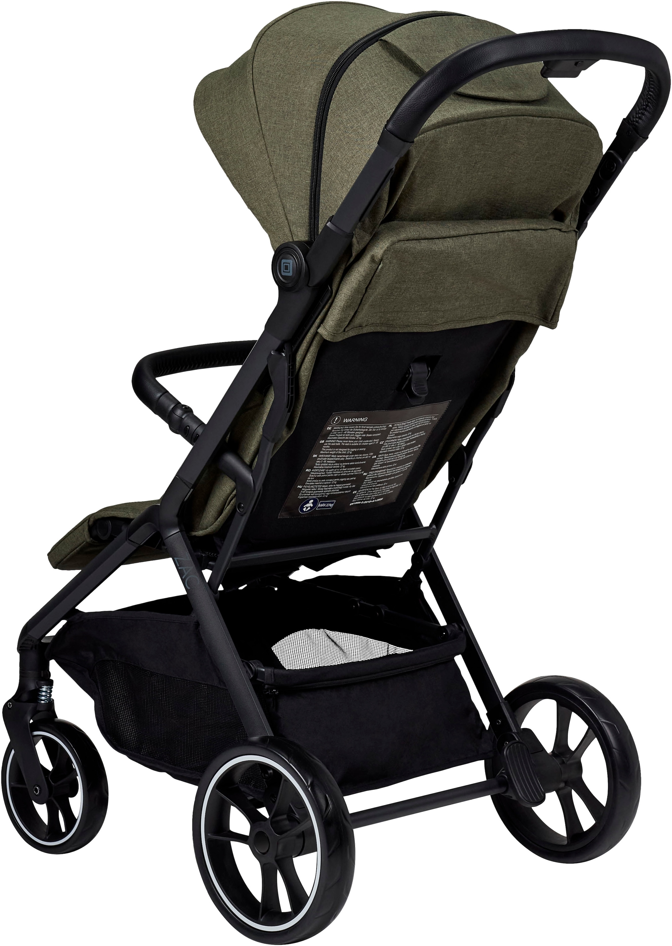 Moon Kinder-Buggy »ZAC«, 22 kg, inkl. Tragetasche und Regenschutz