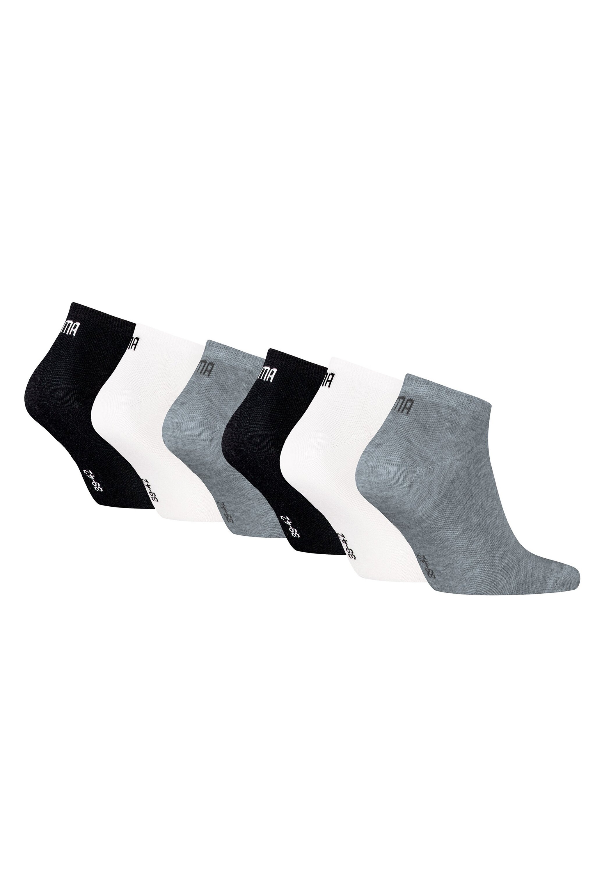 PUMA Sneakersocken »Socken Sneaker Plain ECOM 6P 6er Pack«